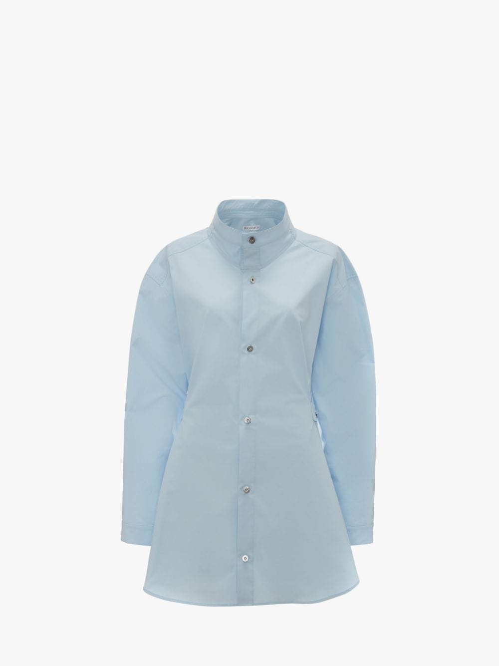 HIGH NECK SHIRT DRESS - 1