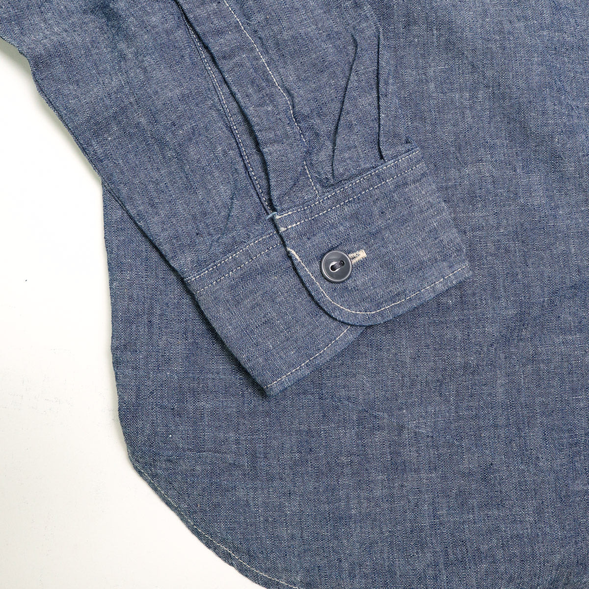 4810-21 Chambray Shirt Indigo Blue - 3