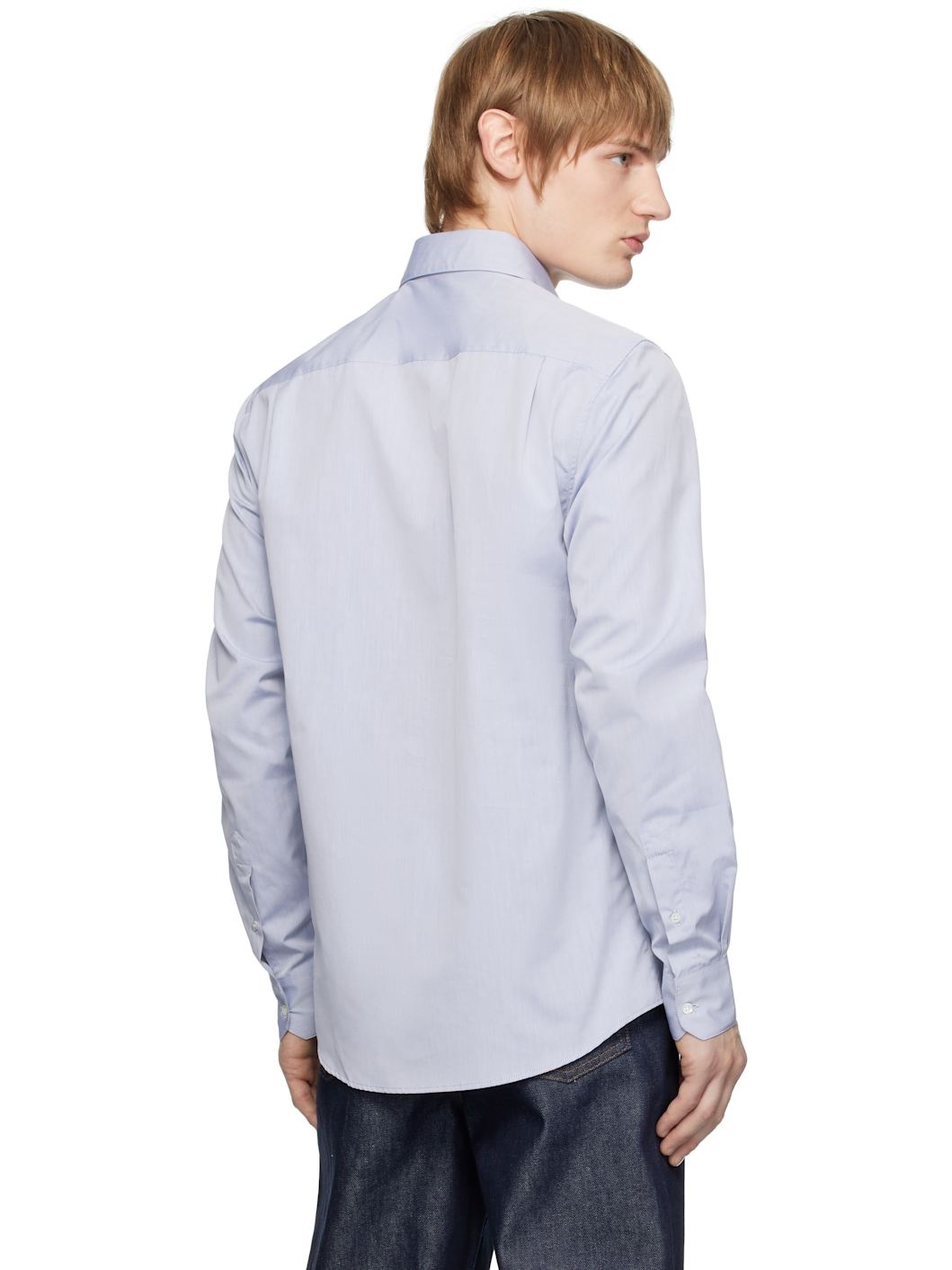 Blue Sea Island Cotton Shirt - 3
