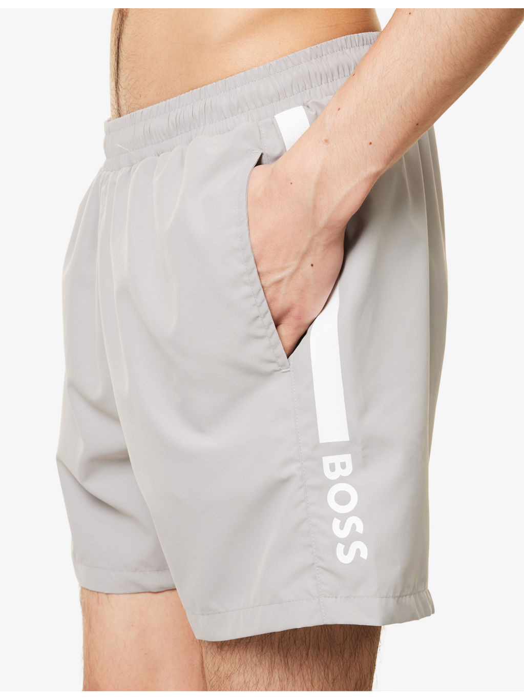 Dolphin Logo-Print Swim Shorts - 5