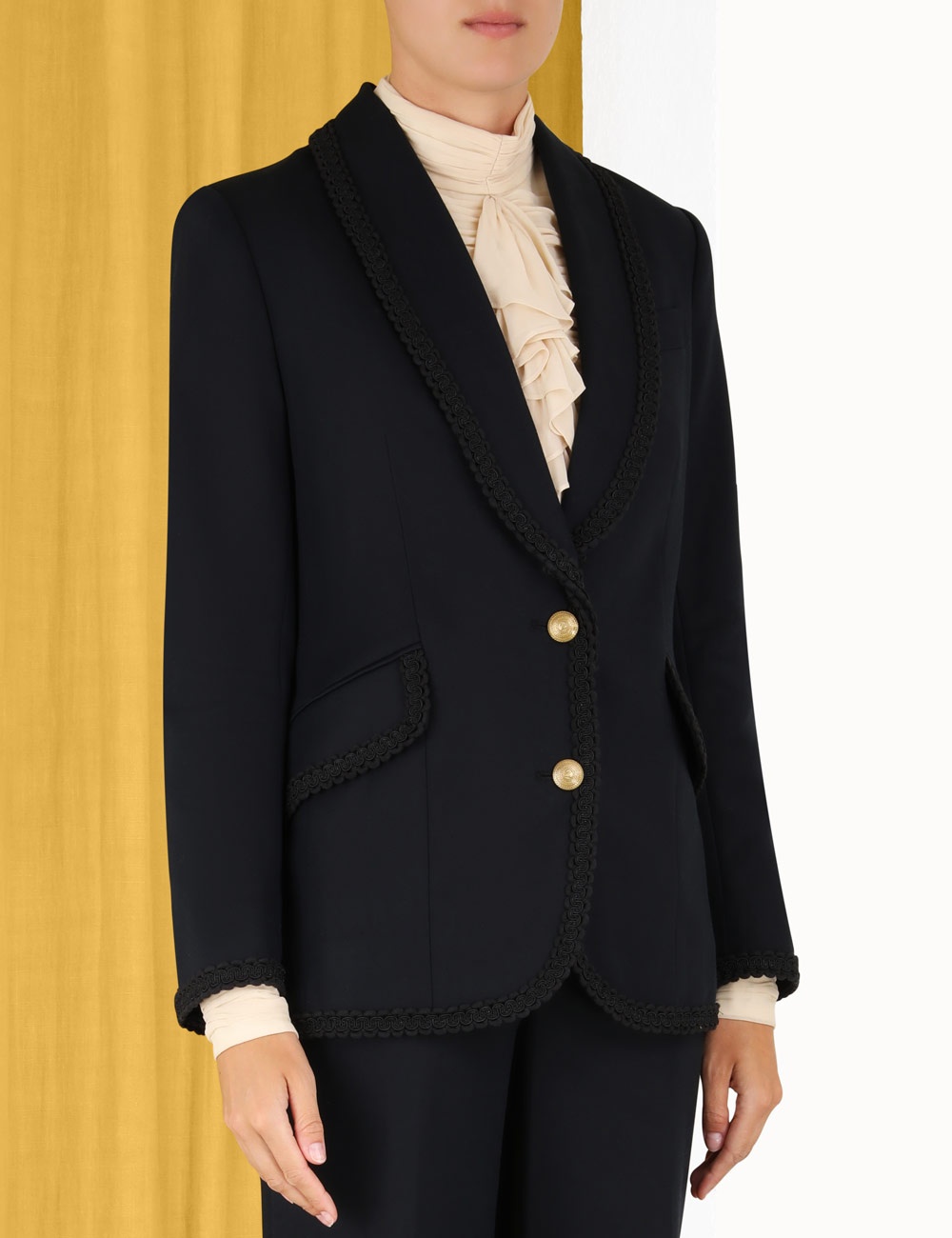 CELESTIAL SHAWL COLLAR BLAZER - 5