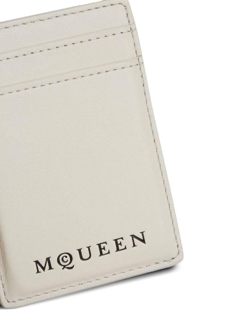 logo-detail leather cardholders 4