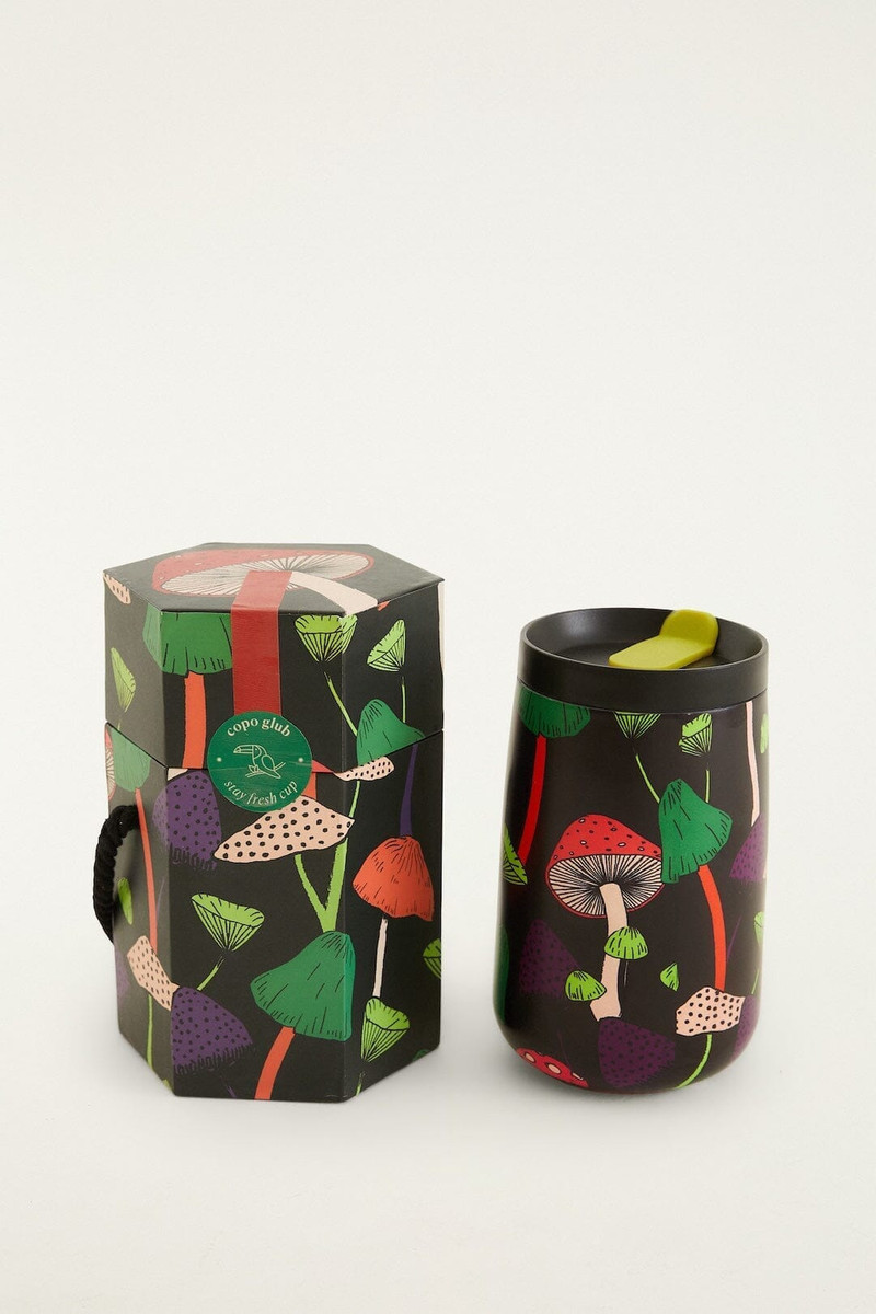 Mushroom Insulated Stay Fresh Cup 3