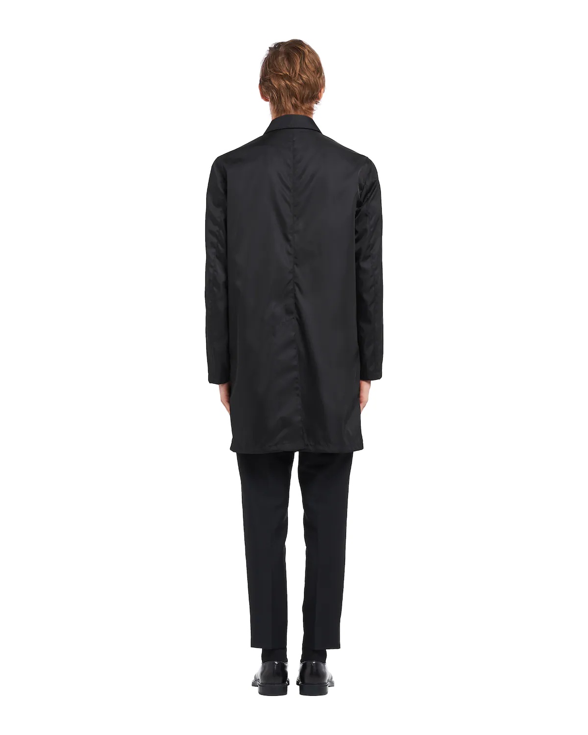 Nylon gabardine raincoat - 4