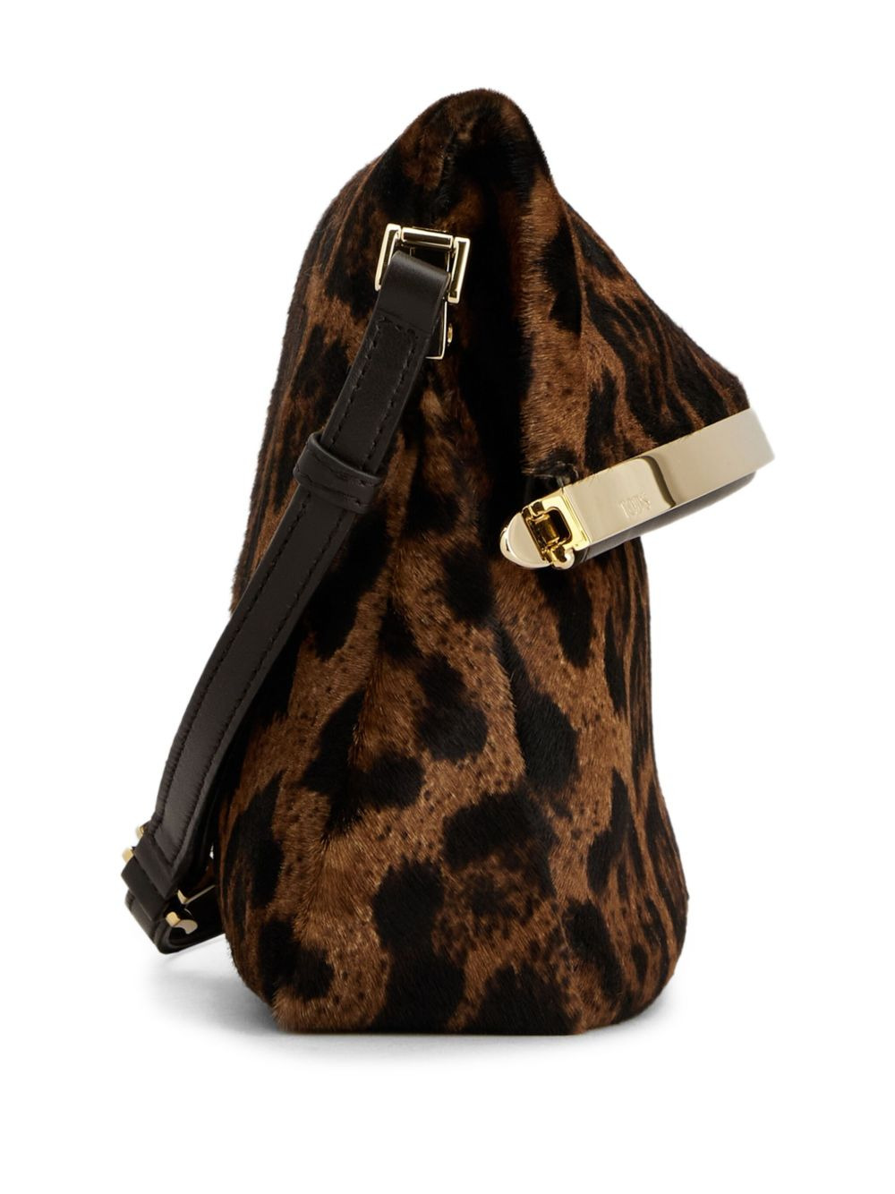 animal-print cutch bag - 2