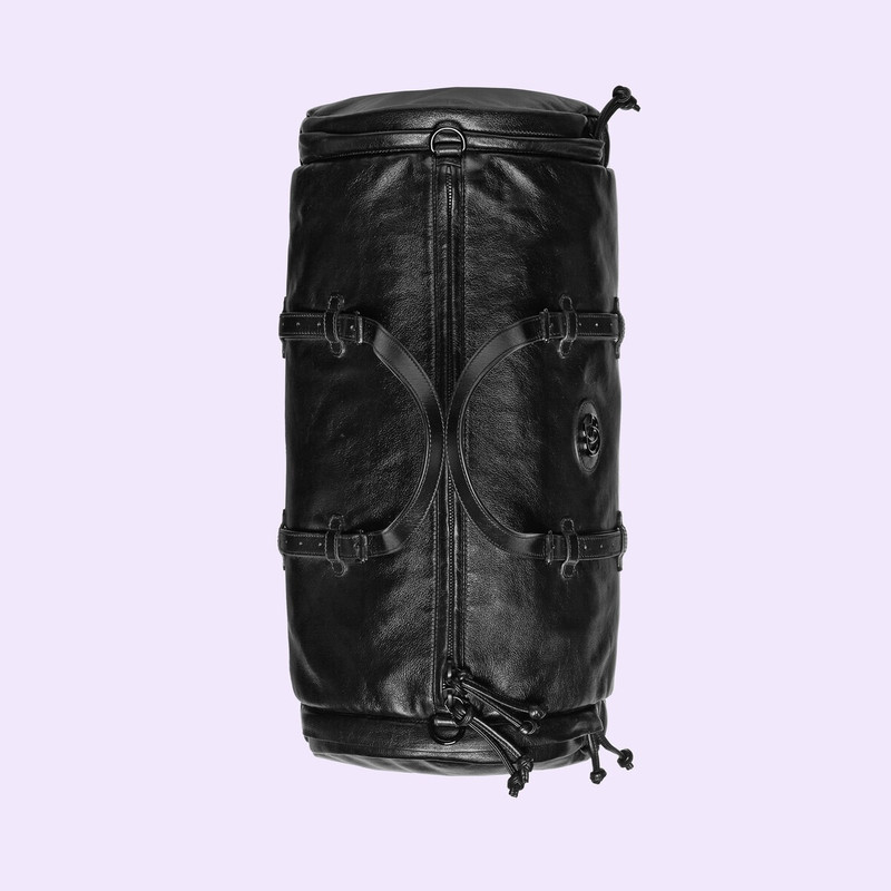 Large duffle bag with tonal Double G 8