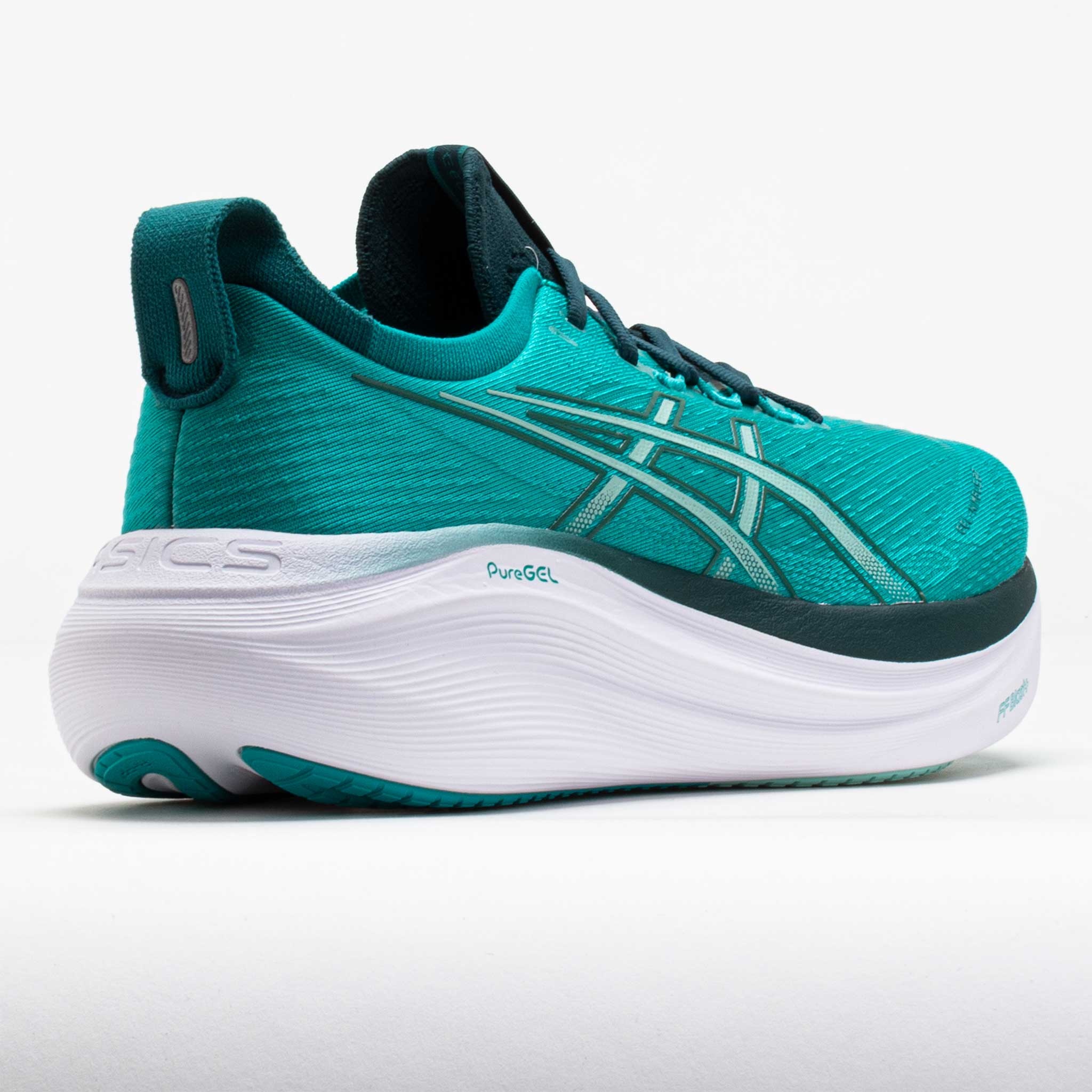 ASICS GEL-Nimbus 27 Men's Wave Teal/Saxon Green - 6