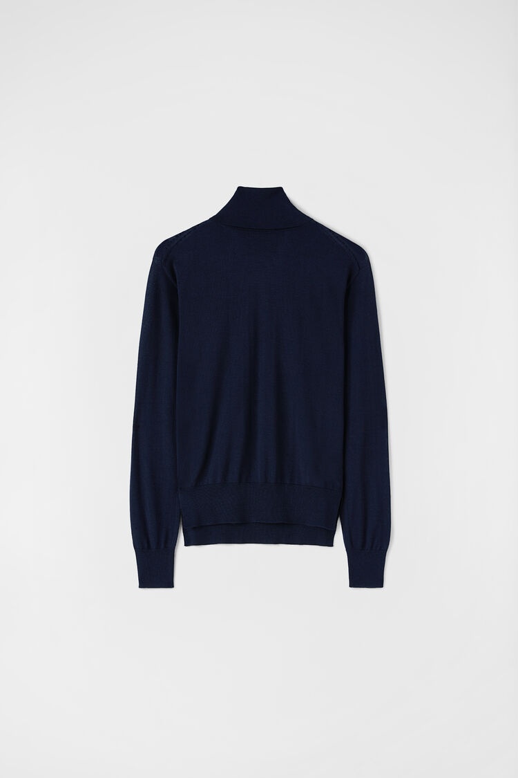 High-Neck Sweater - 1