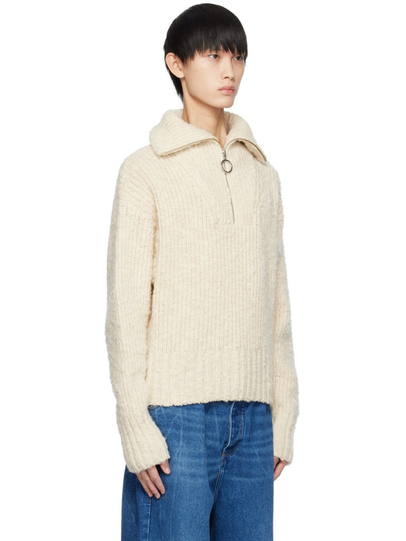 Off-White Textured Sweater 2