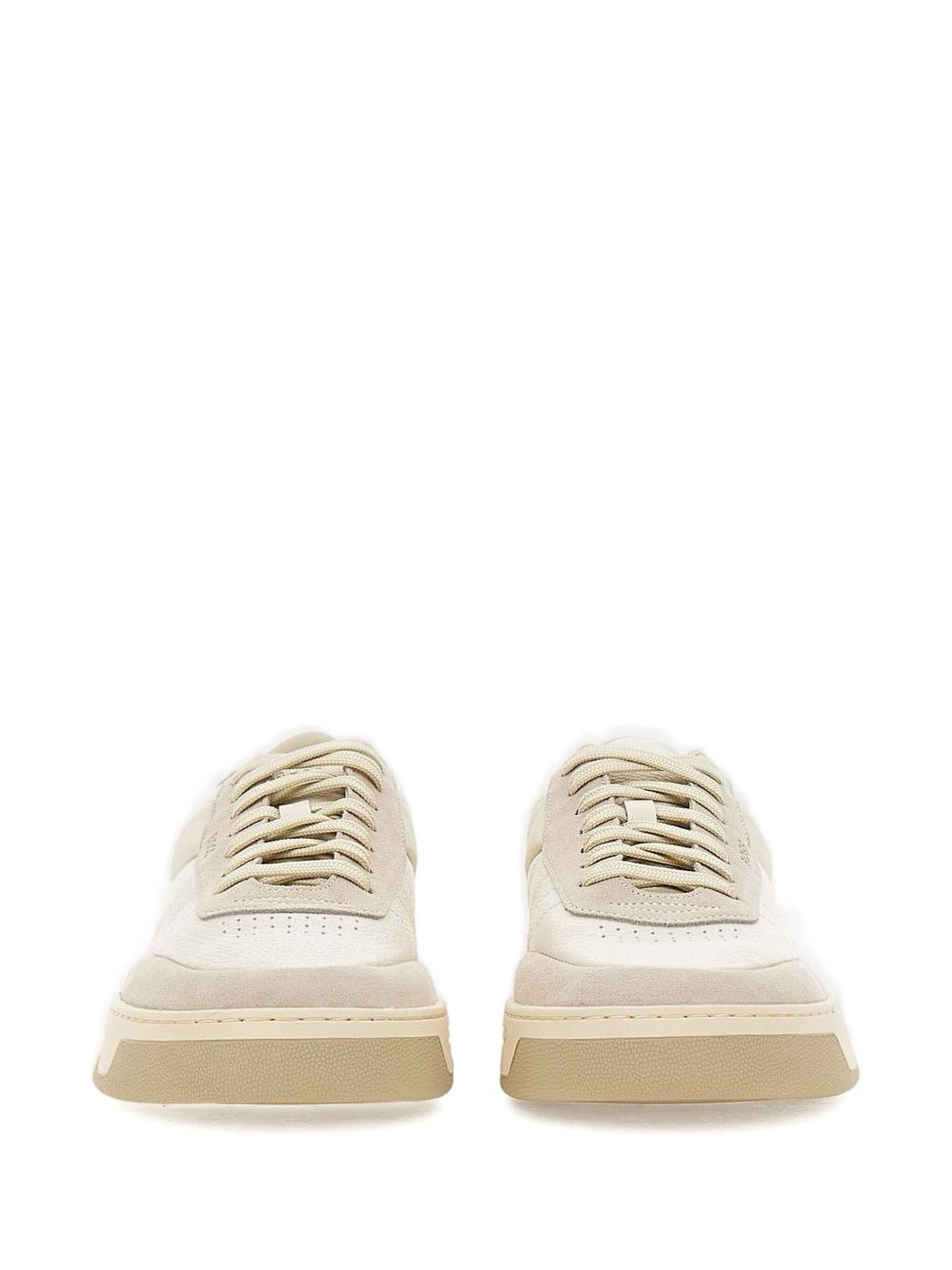 leather suede sneakers - 3