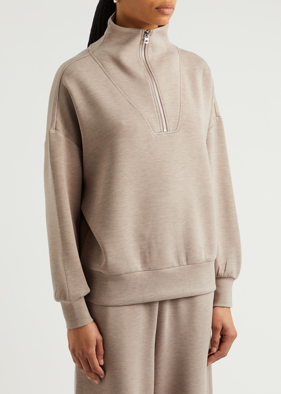 Hawley half-zip stretch-jersey sweatshirt - 2