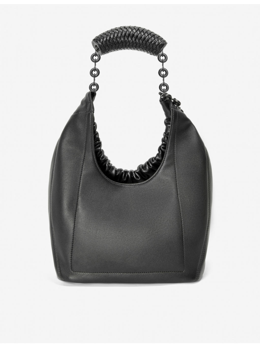 Squeeze mini leather shoulder bag - 5