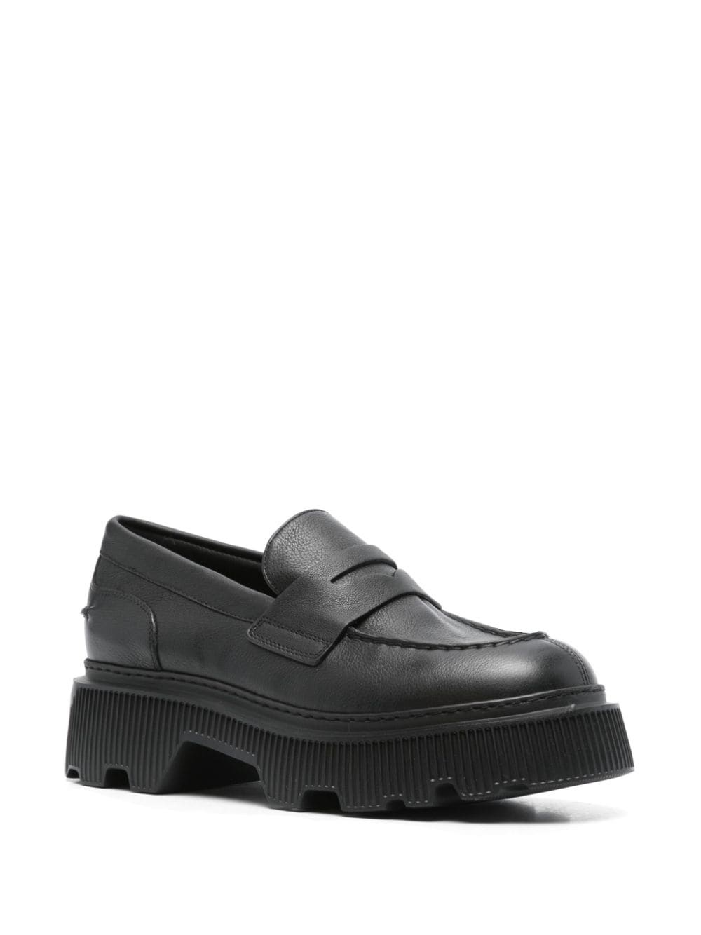 leather loafers - 2