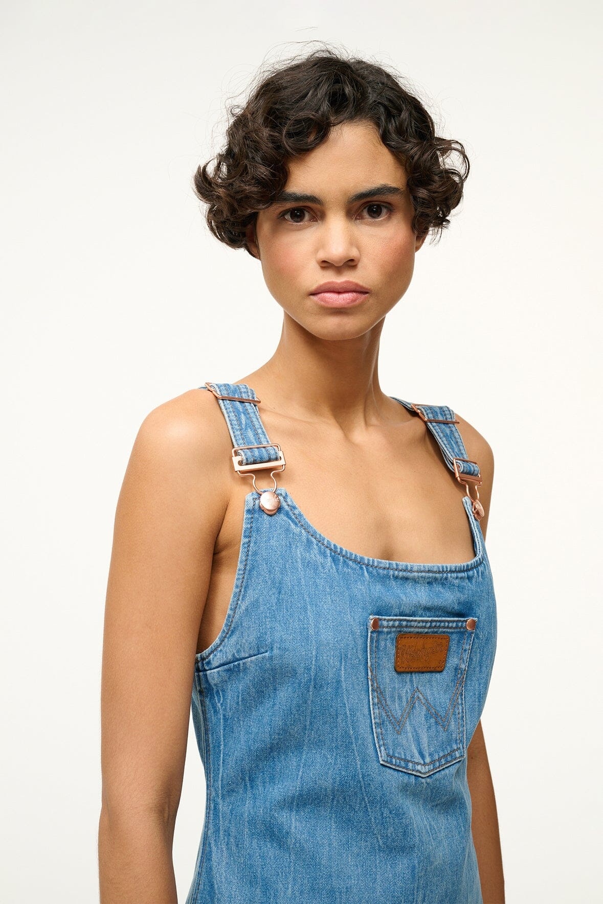 STAUD WRANGLER THE MIDI SHIRT DRESS - 6