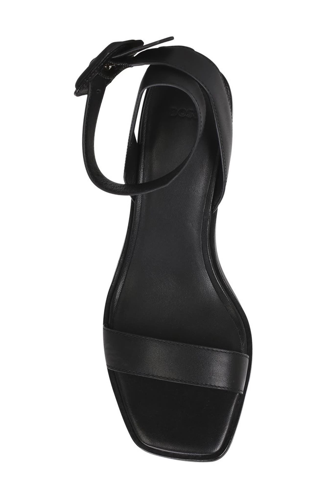 BOSS Charlize Ankle Strap Sandal in Black at Nordstrom - 3