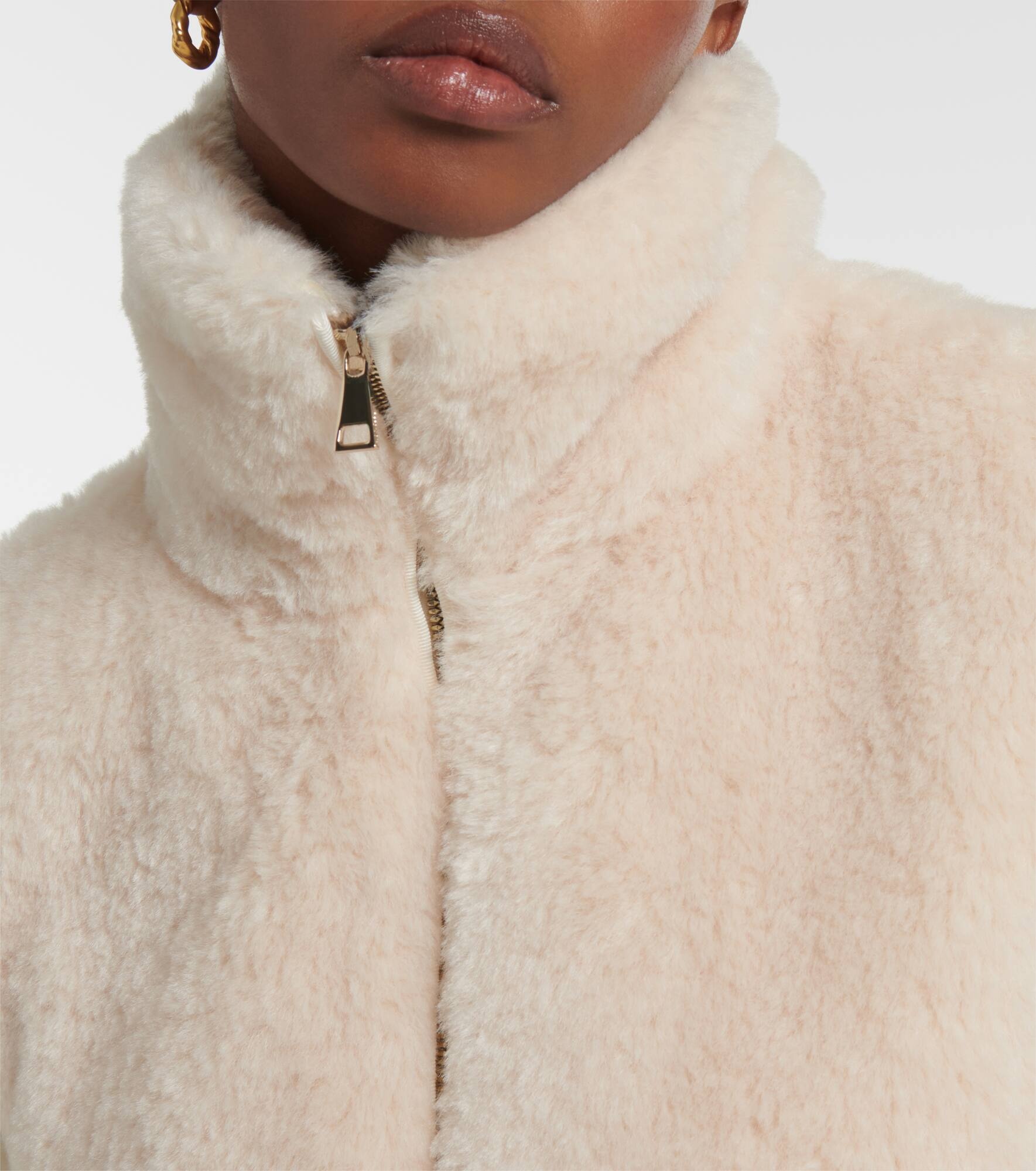 Oiron faux shearling down jacket - 4