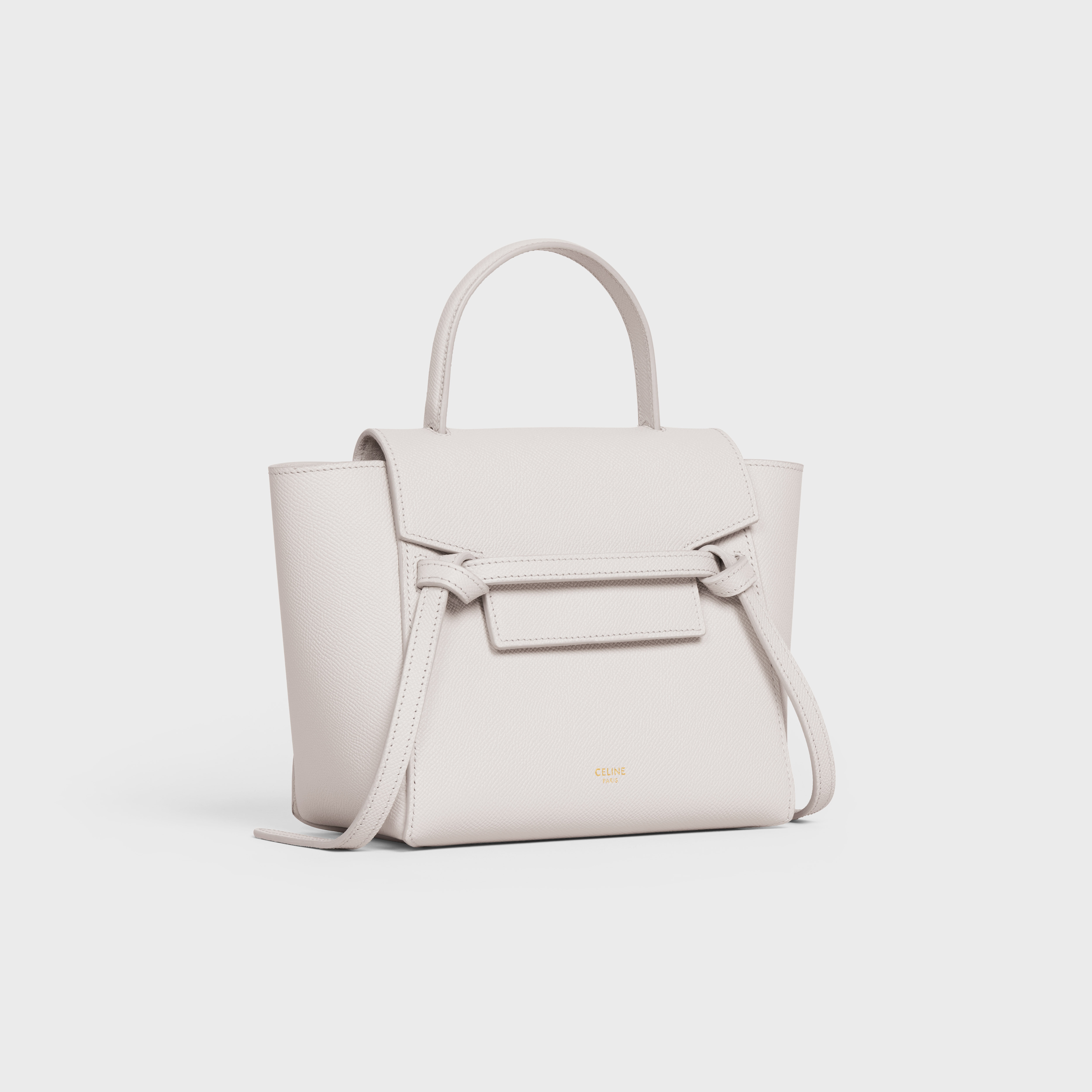 Nano Belt bag in grained calfskin - 2
