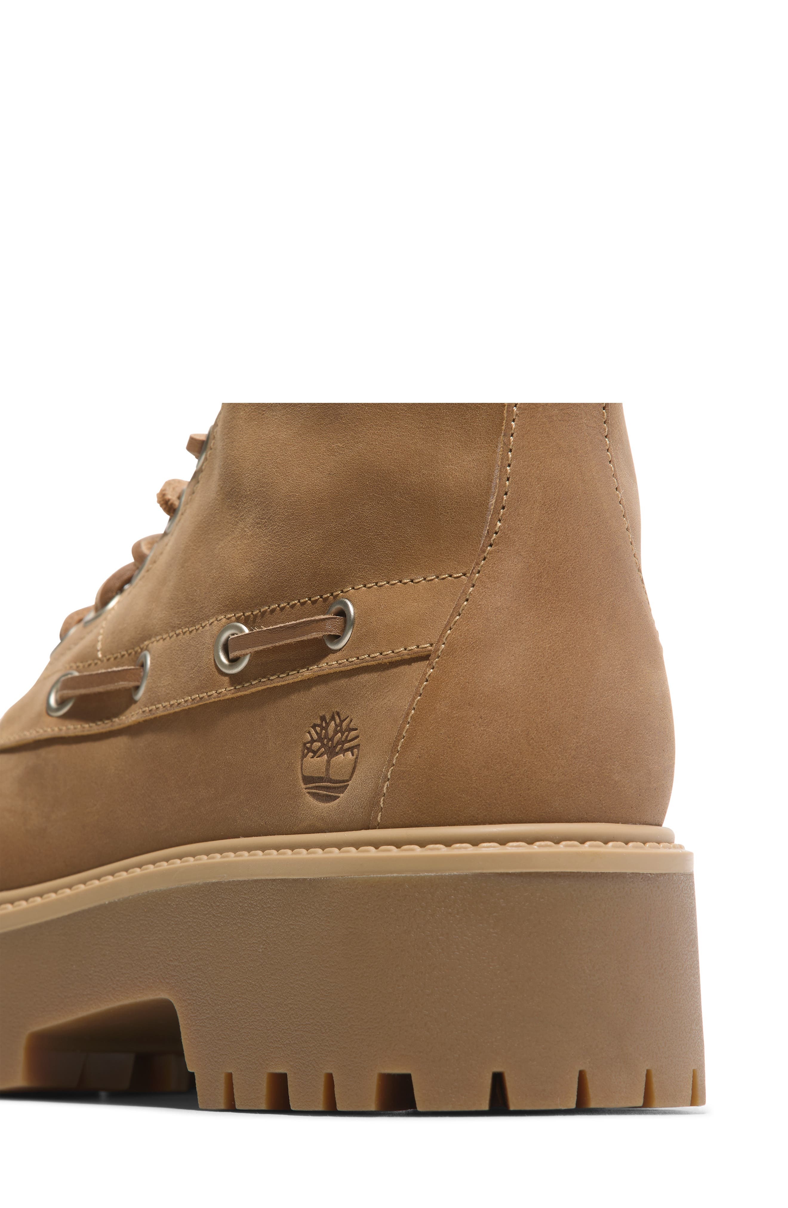 Timberland Stone Street Platform Hiking Boot in Wheat Full Grain at Nordstrom - 6