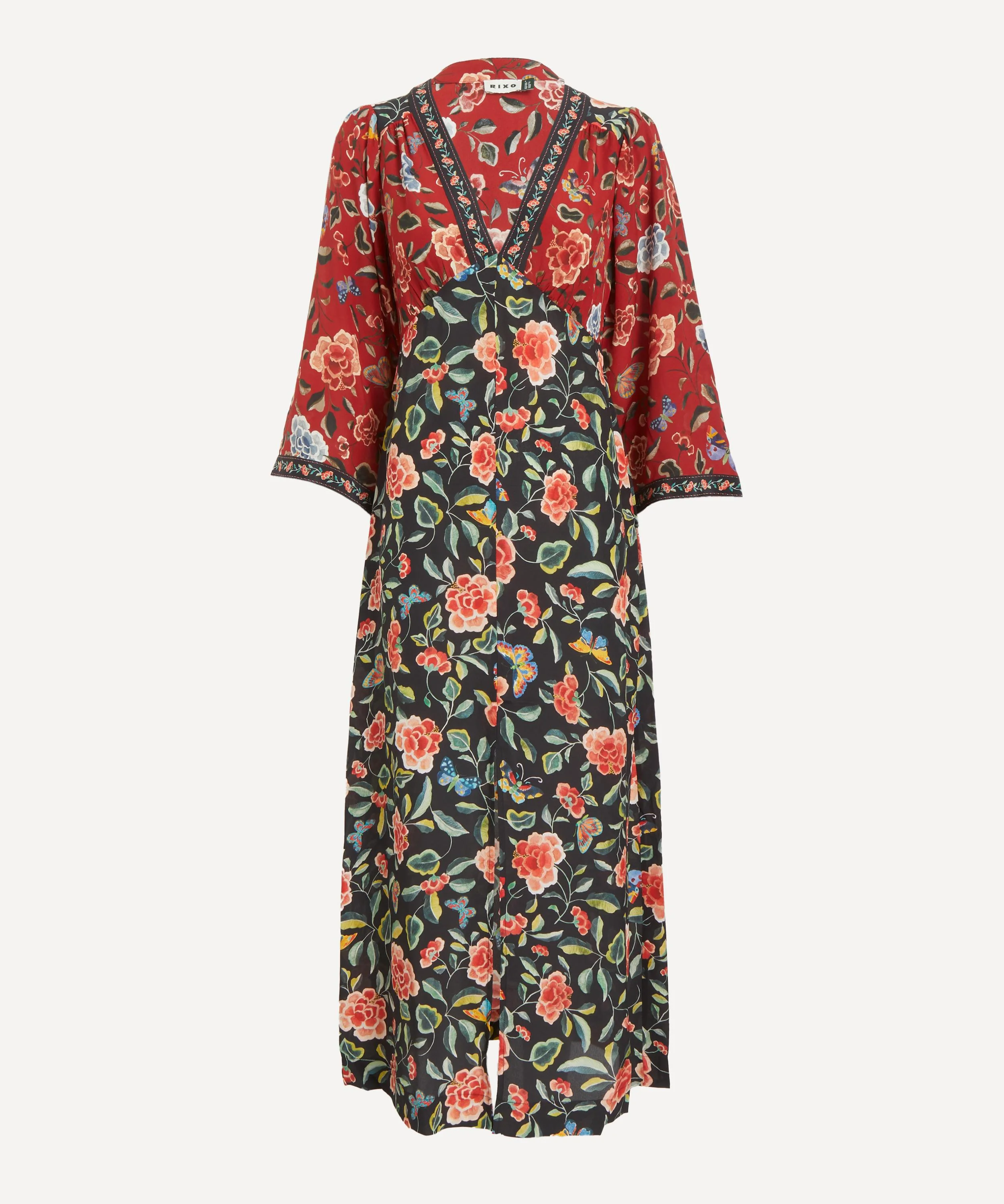 Dahlia Silk Dress - 1