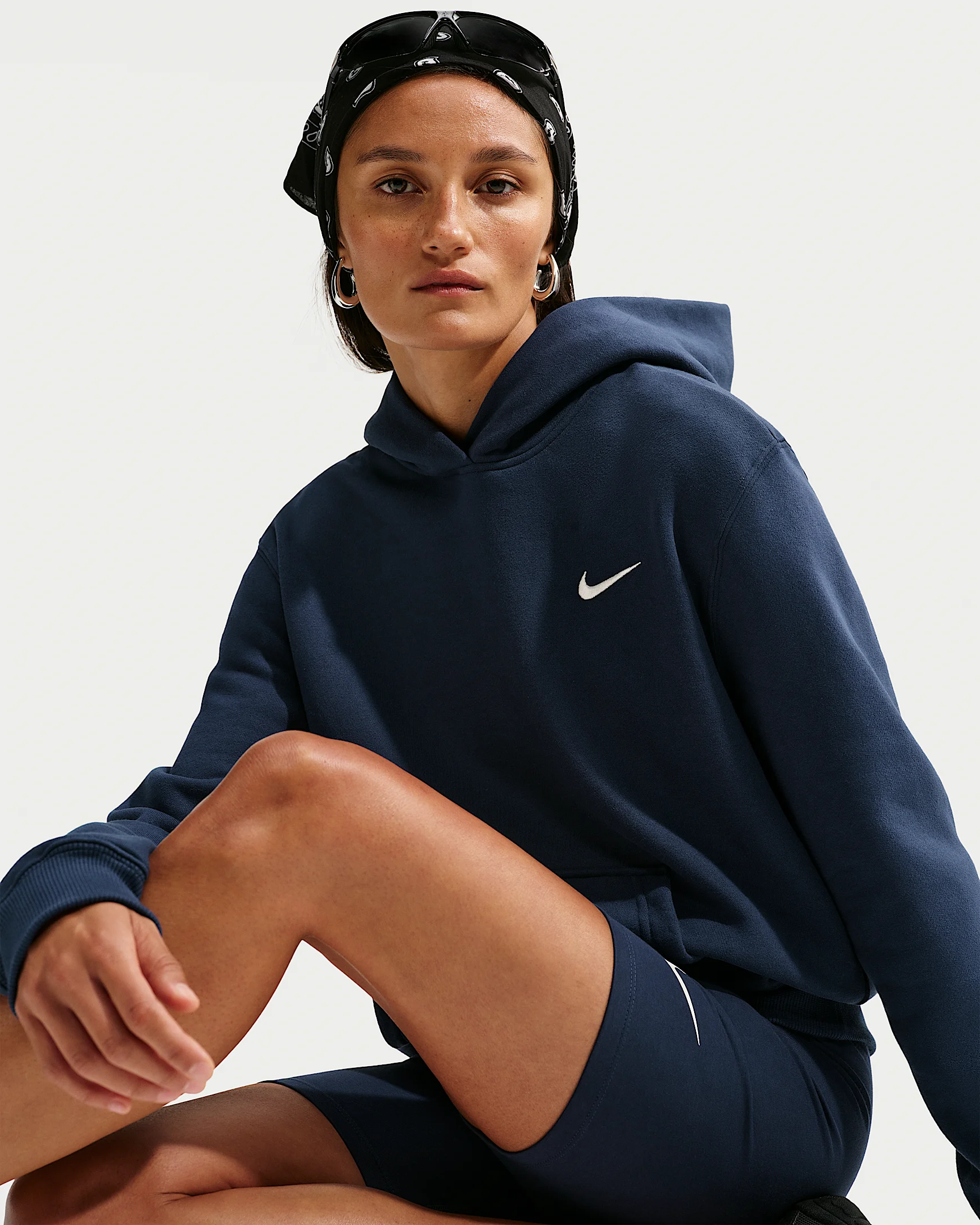 Nike Studio Fleece Medium Weight Women's Pullover Hoodie - 1