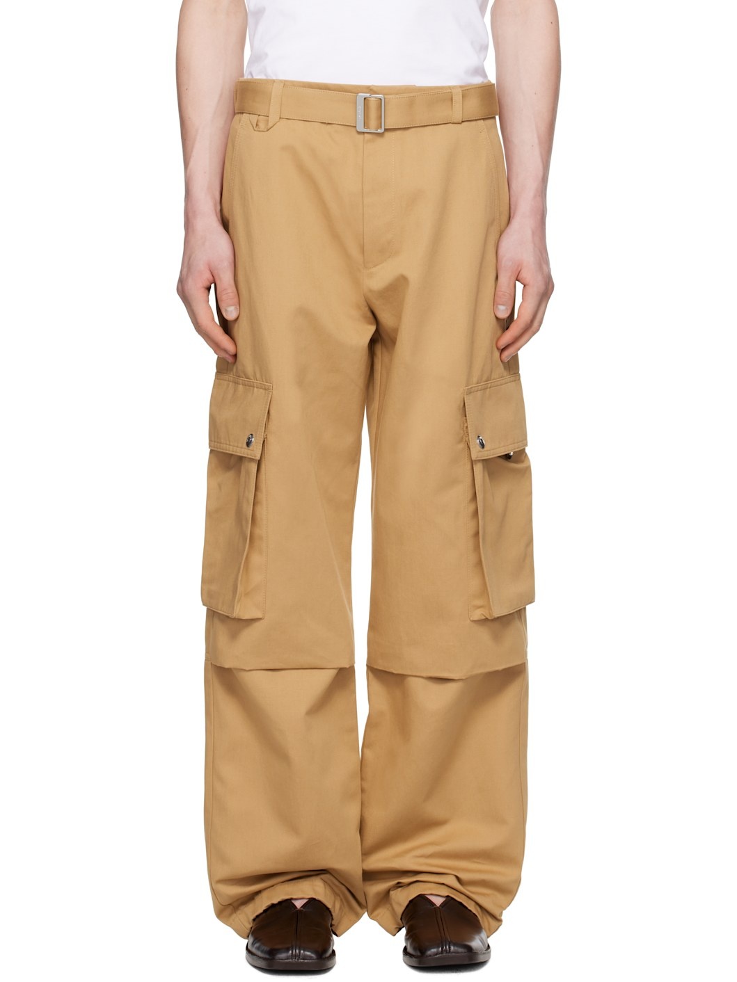 Tan La Croisière 'The Cargo' Pants - 1