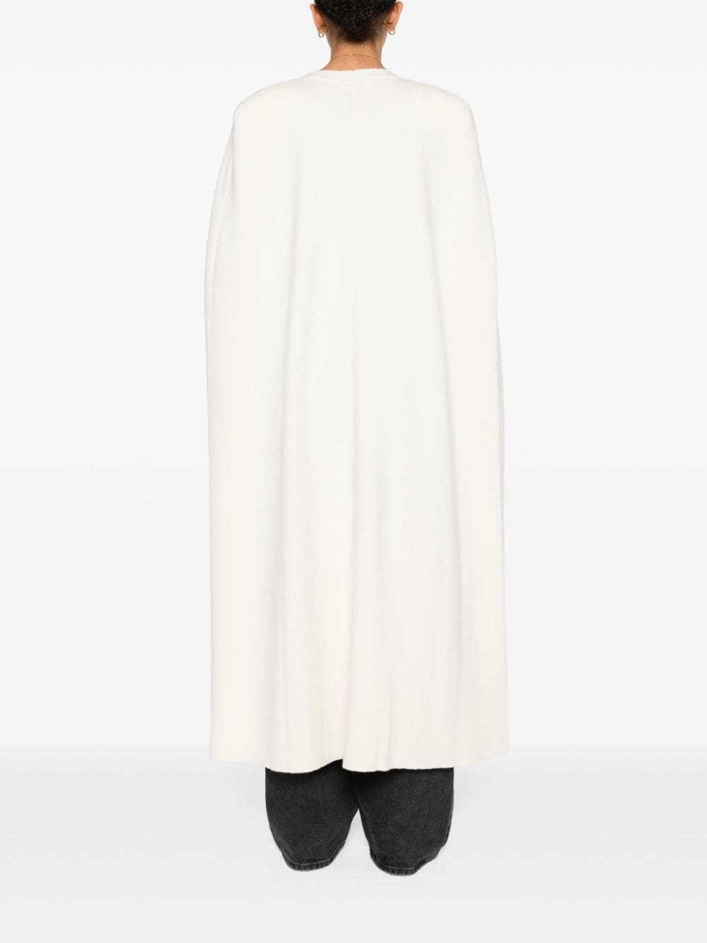 Finola virgin-wool poncho - 4