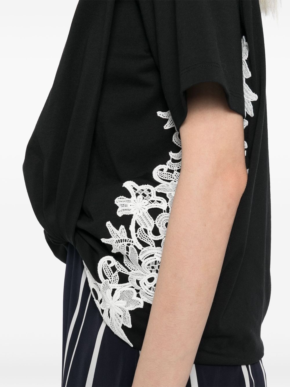 Draped T-shirt Slip Combo dress - 5