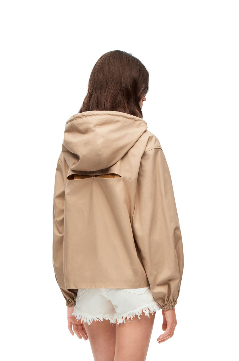 Hooded parka in cotton 4