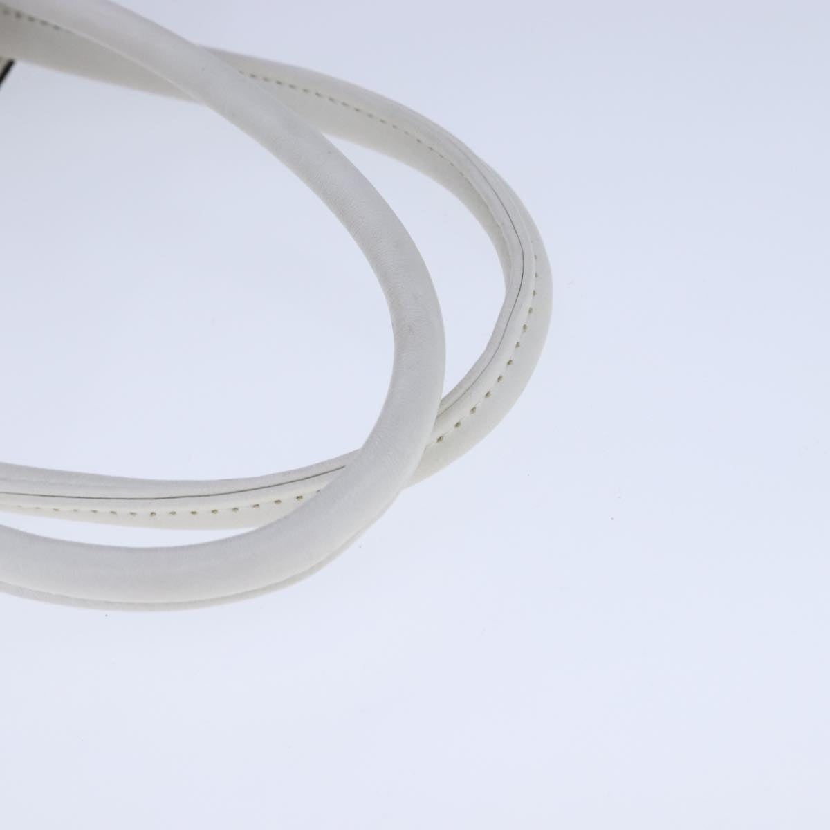 Burberry Hand Bag Canvas White - 7