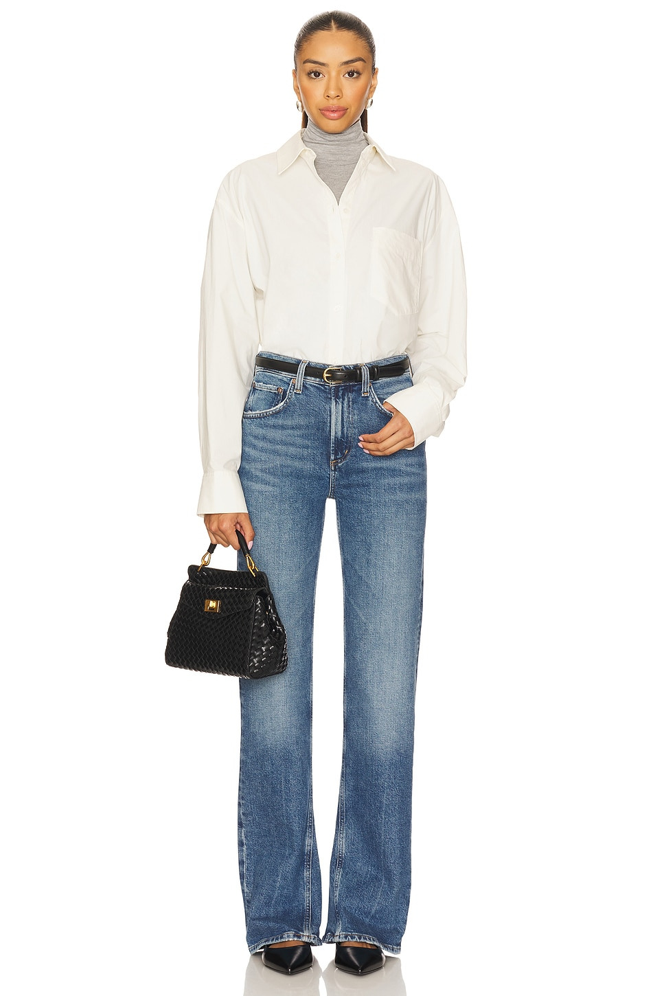 Mid Rise Kick Boot Jeans - 5
