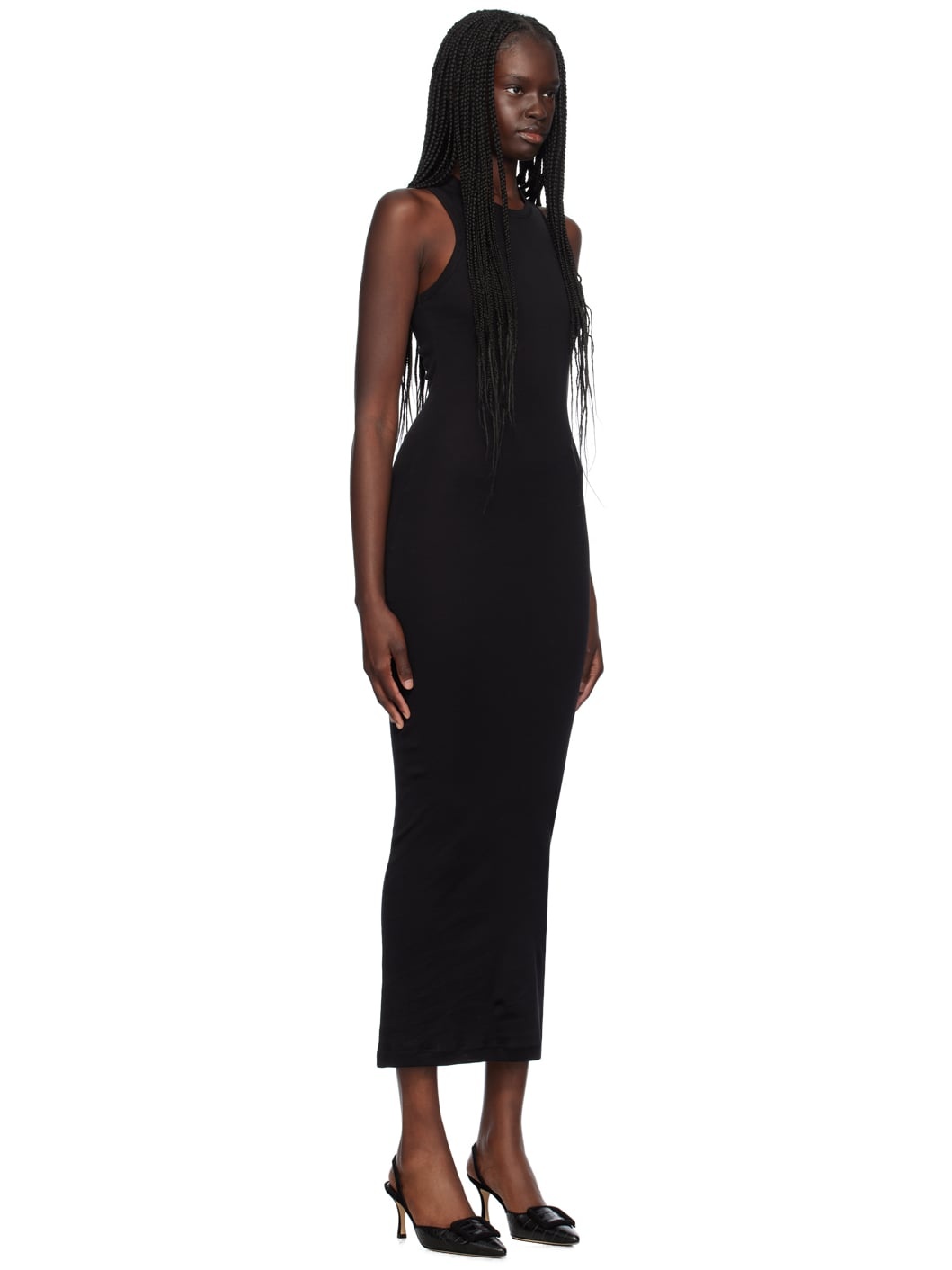 Black Tank Maxi Dress - 2