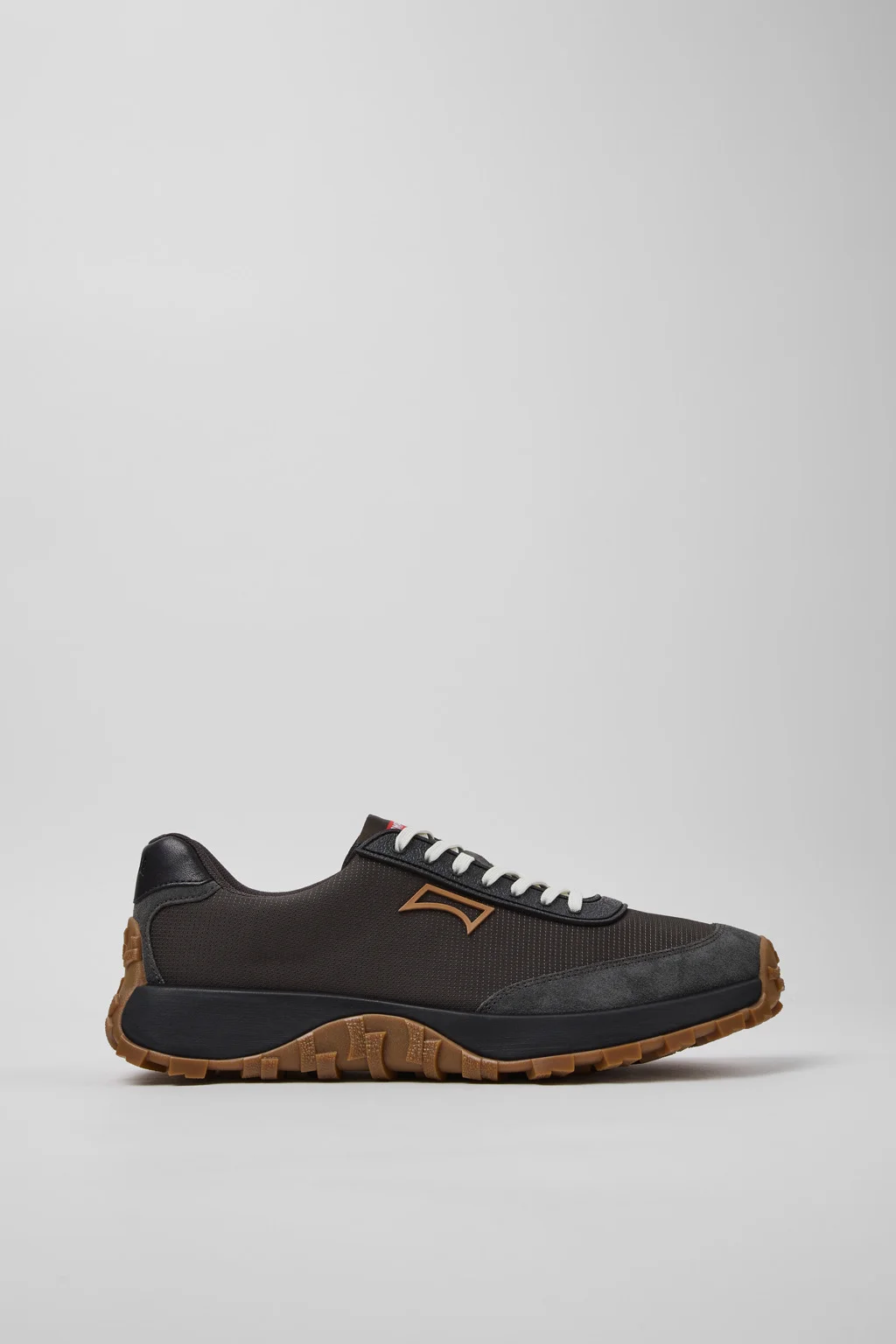 Drift Trail Gray Textile and Nubuck Sneakers for Men. - 1