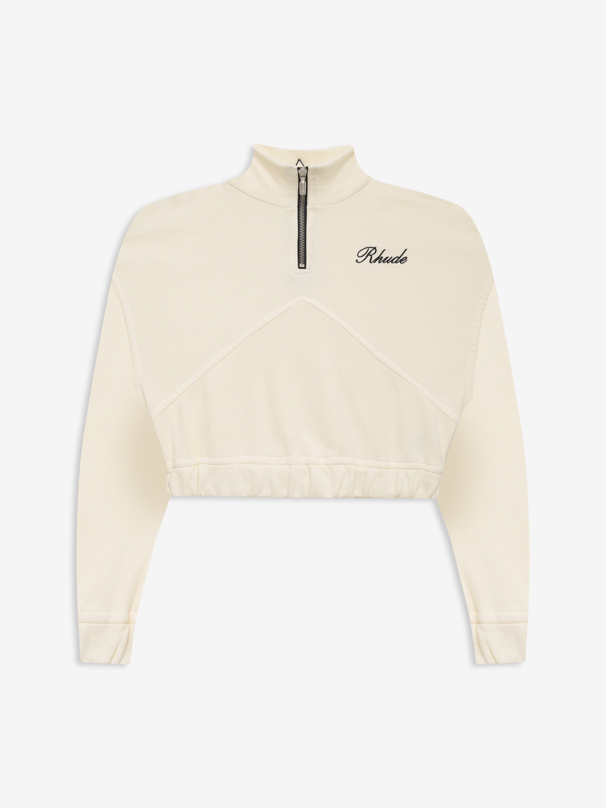 LOGO CROPPED QUARTER ZIP - 1