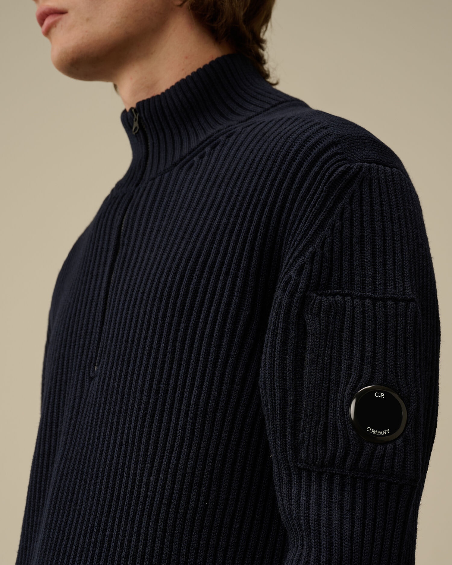 Re-Wool Half Zip Knit - 4