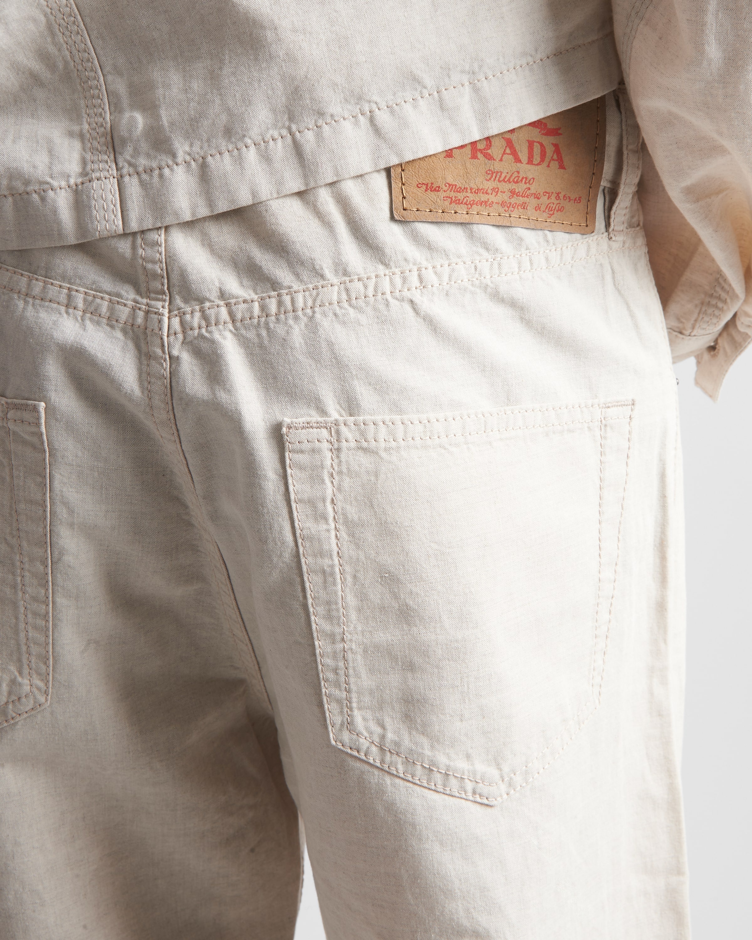 Five-pocket chambray jeans - 3