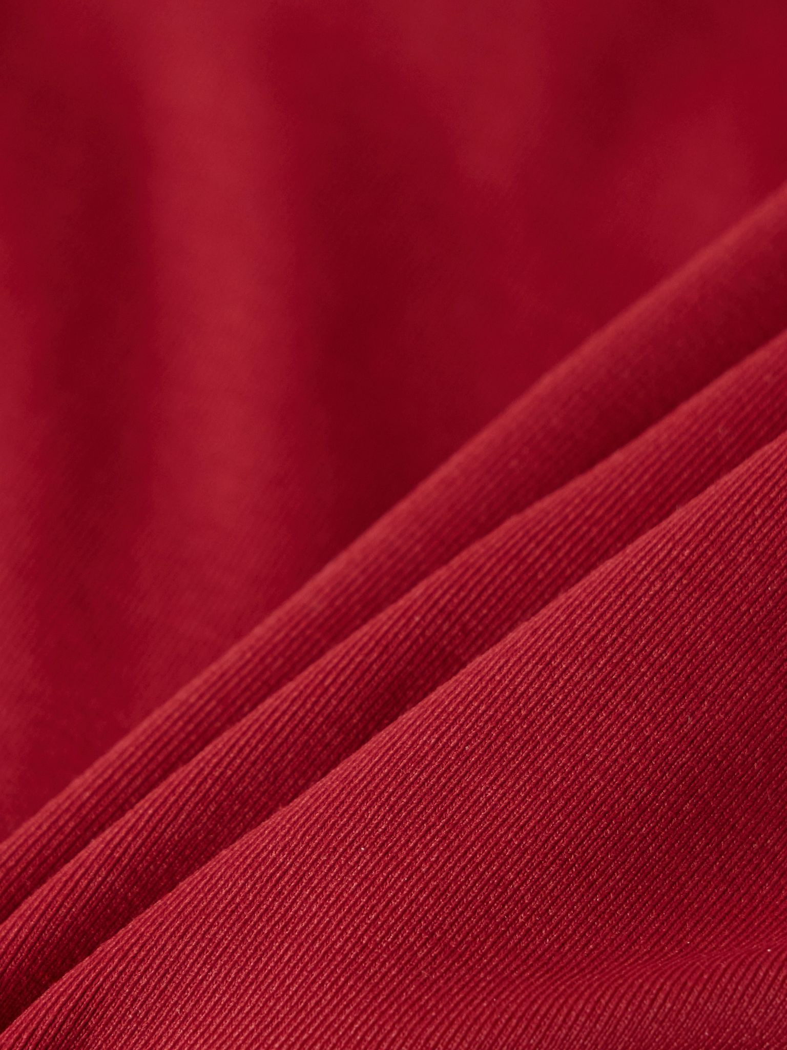 Les Essentiels Brina Soyeuse picot-trimmed stretch-jersey briefs Red - 4