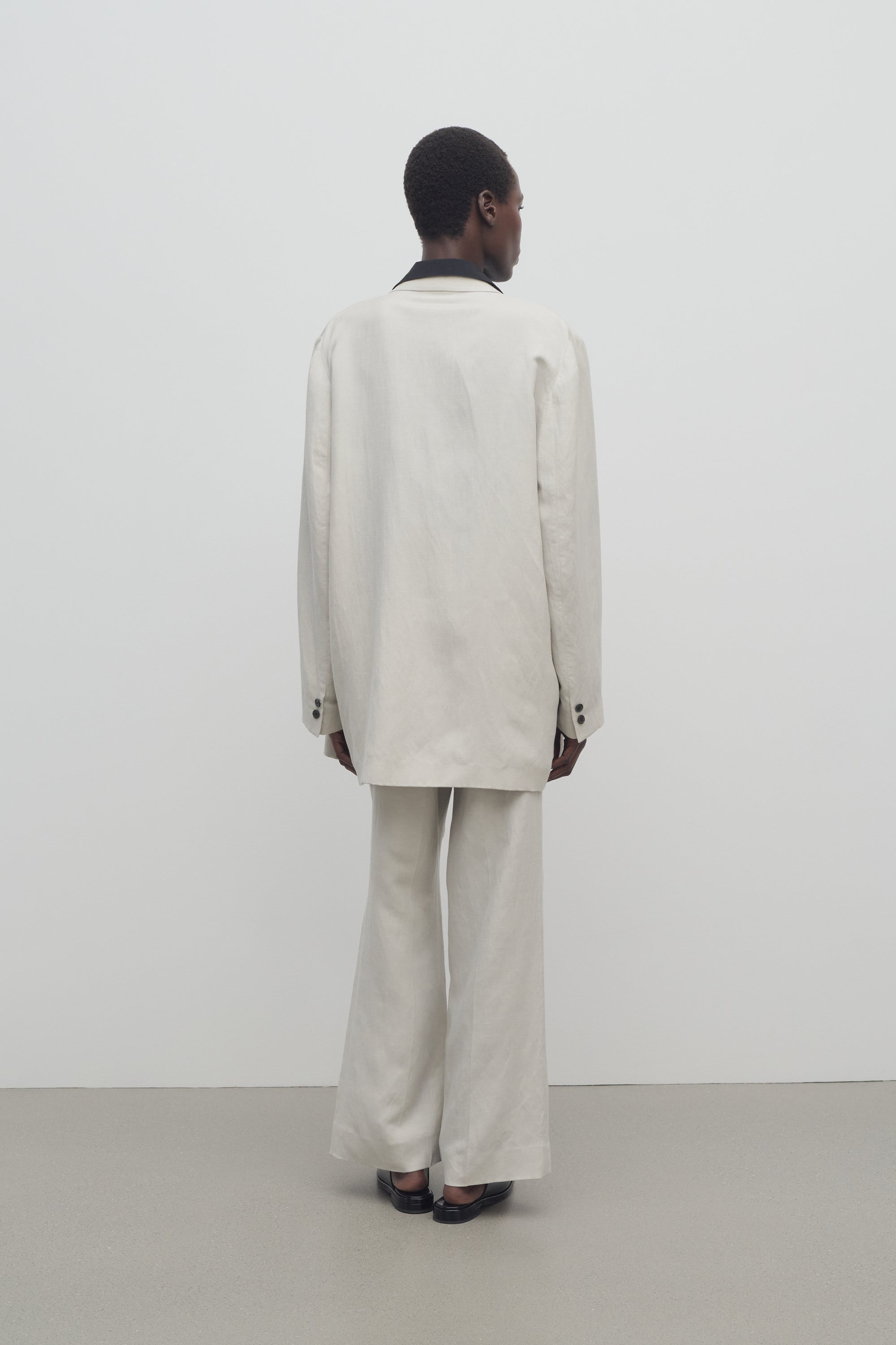 Noxy Pant in Silk and Linen - 5