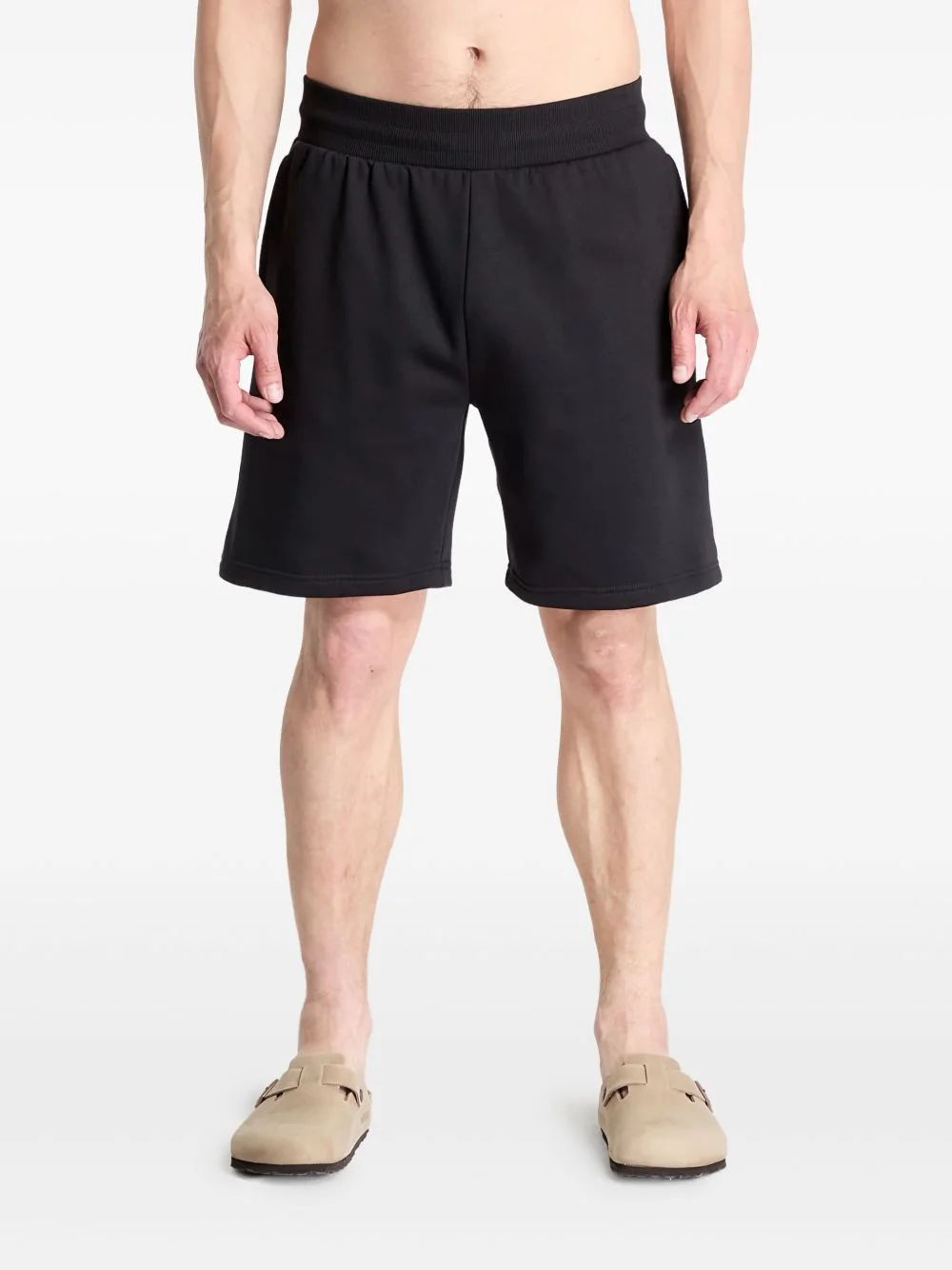 elasticated-waistband shorts - 1