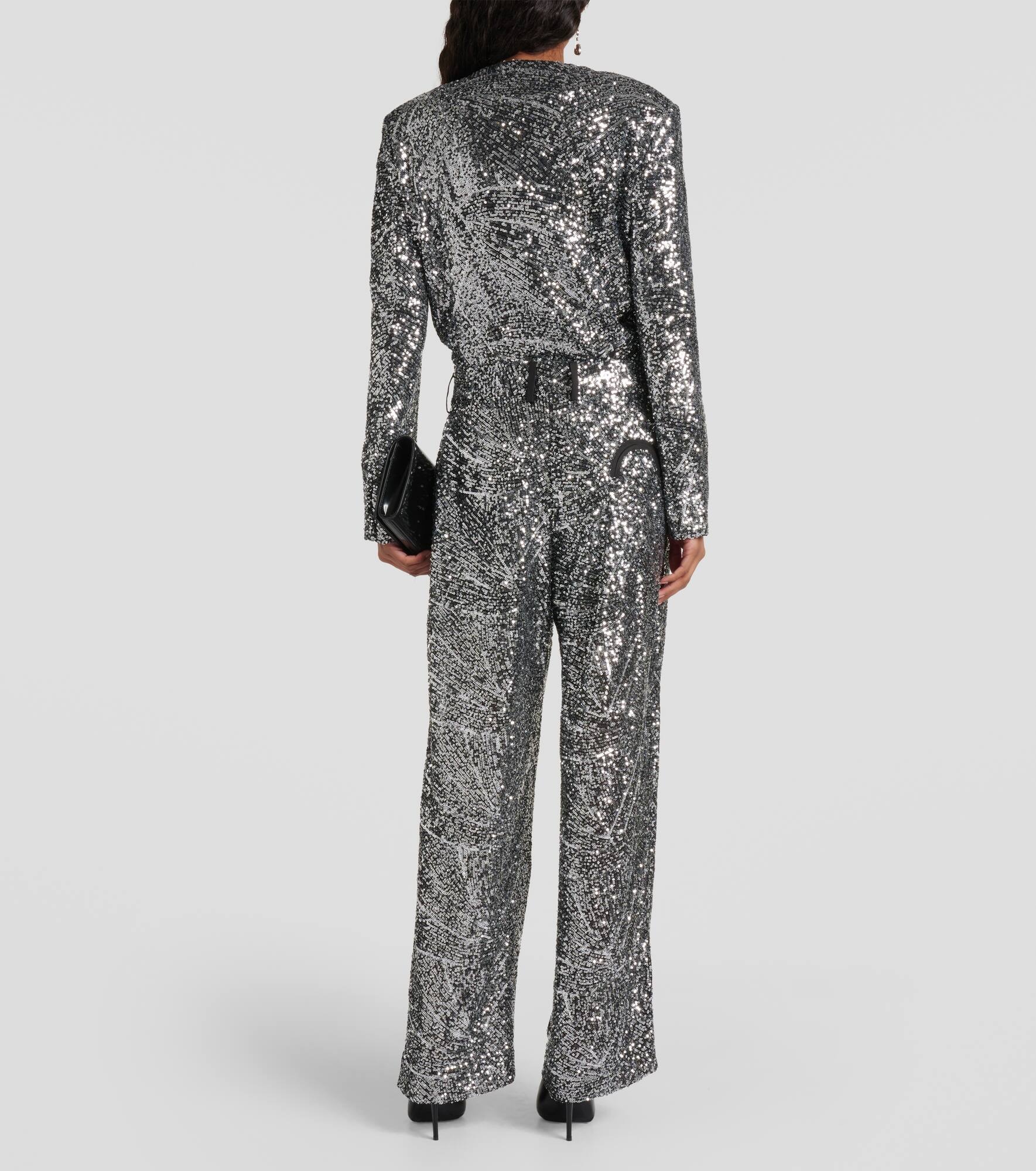 Fox sequined straight pants - 3
