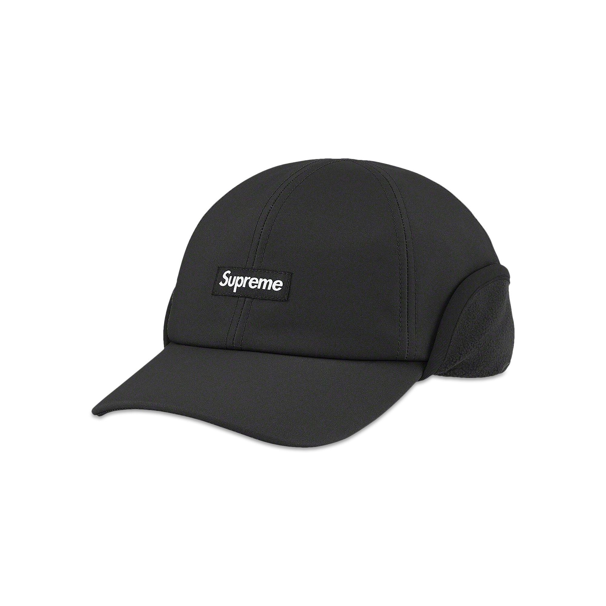 Supreme x WINDSTOPPER Facemask 6-Panel 'Black' - 3