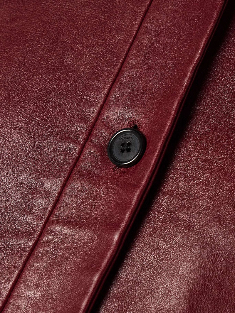 Sue cropped leather jacket 4