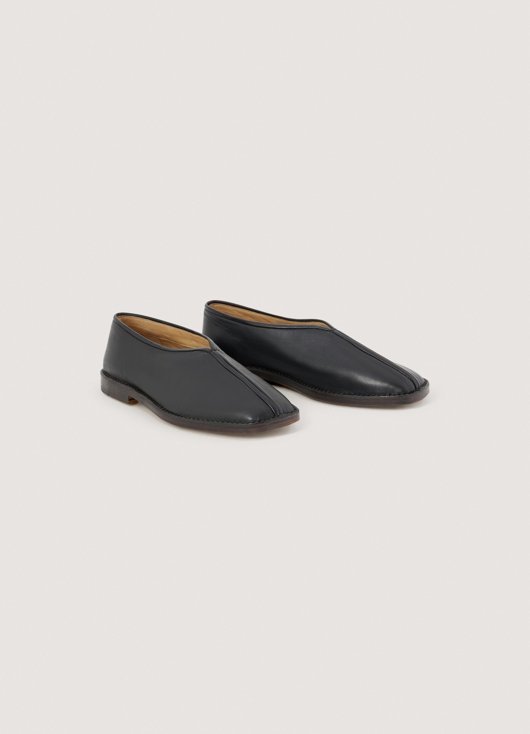 Lemaire FLAT PIPED SLIPPERS | REVERSIBLE