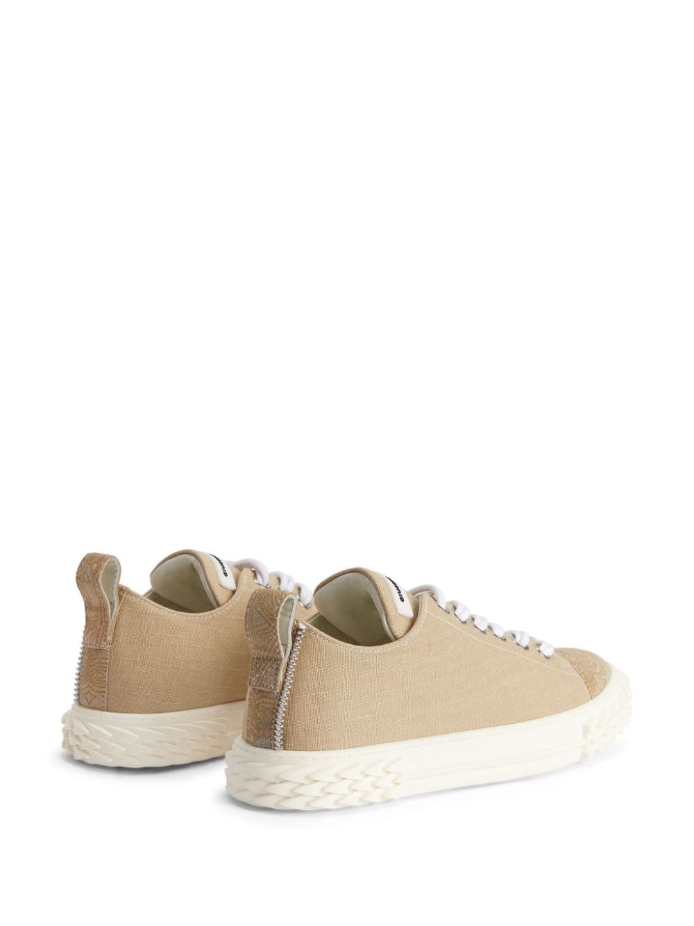 Nicky graphic-print lace-up sneakers - 3