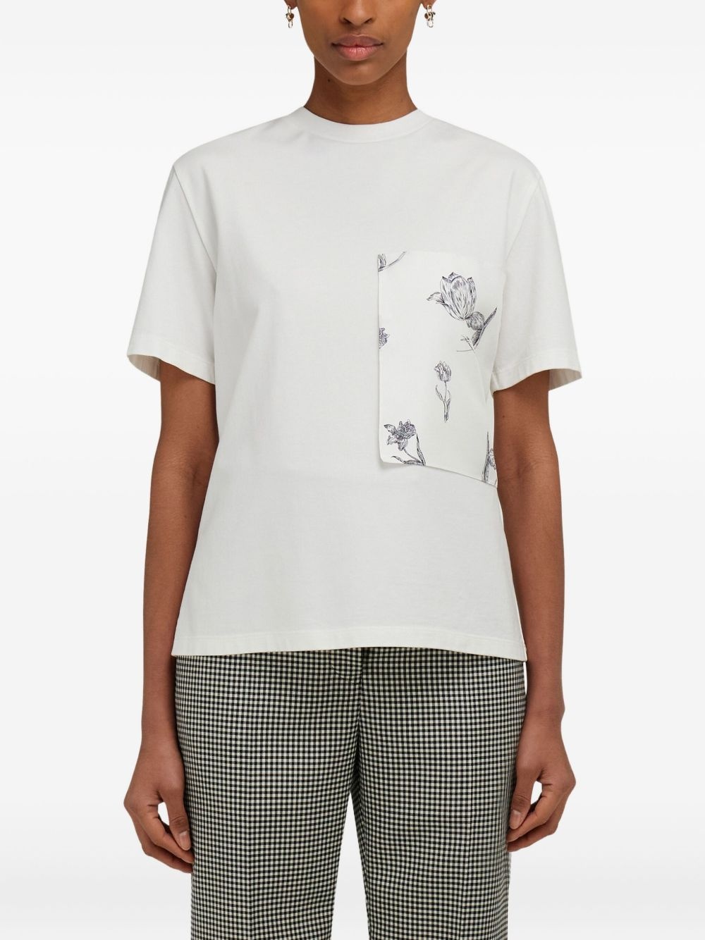 pocket-detail T-shirt - 3