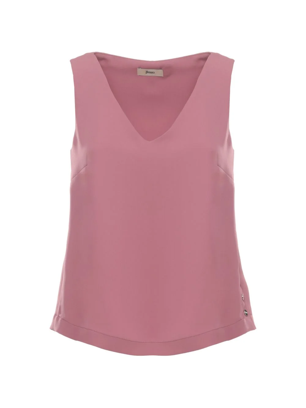 V-neck sleeveless blouse - 1