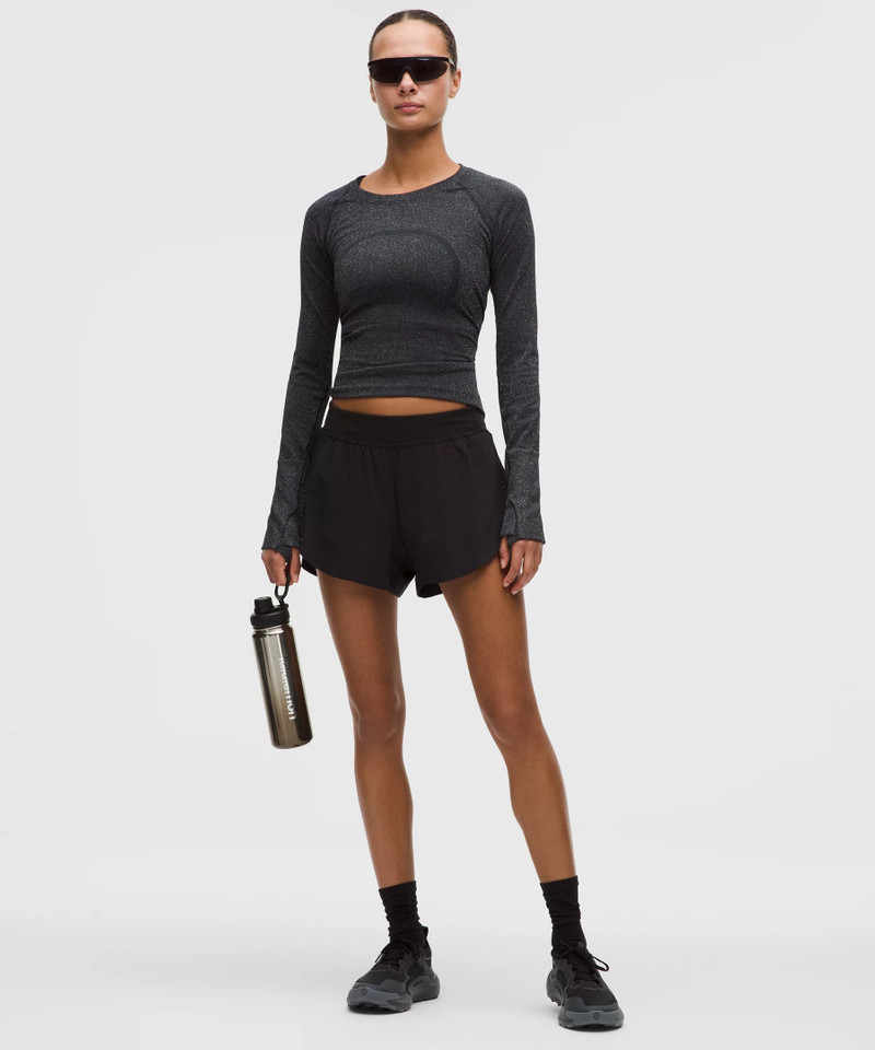 lululemon Swiftly Tech Long-Sleeve Shirt 2.0 Waist Length *Sparkle outlook