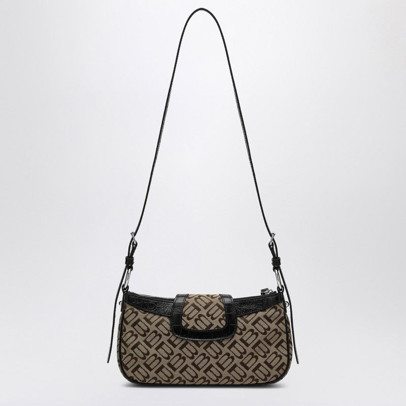 Balenciaga Essex Small Bag Ebony/Beige/Black Women - 2