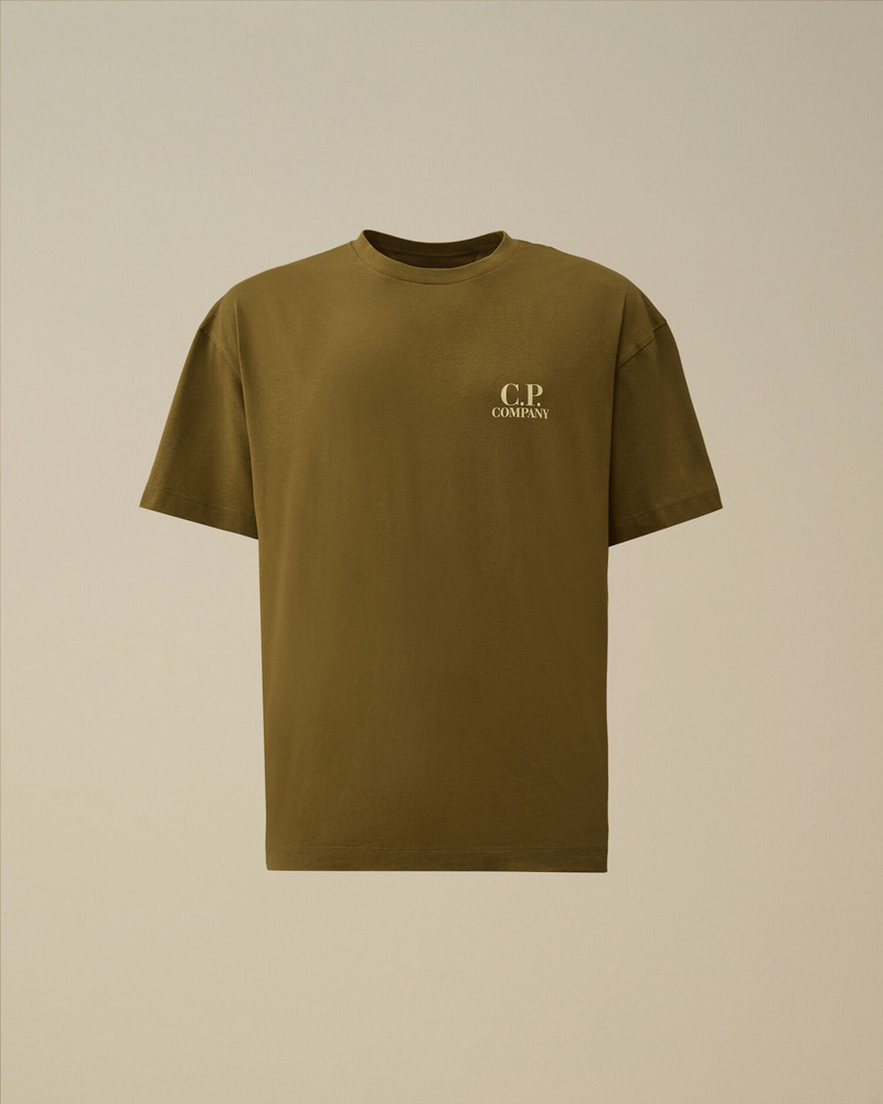 30/1 Jersey Short Sleeve Logo T-Shirt 1