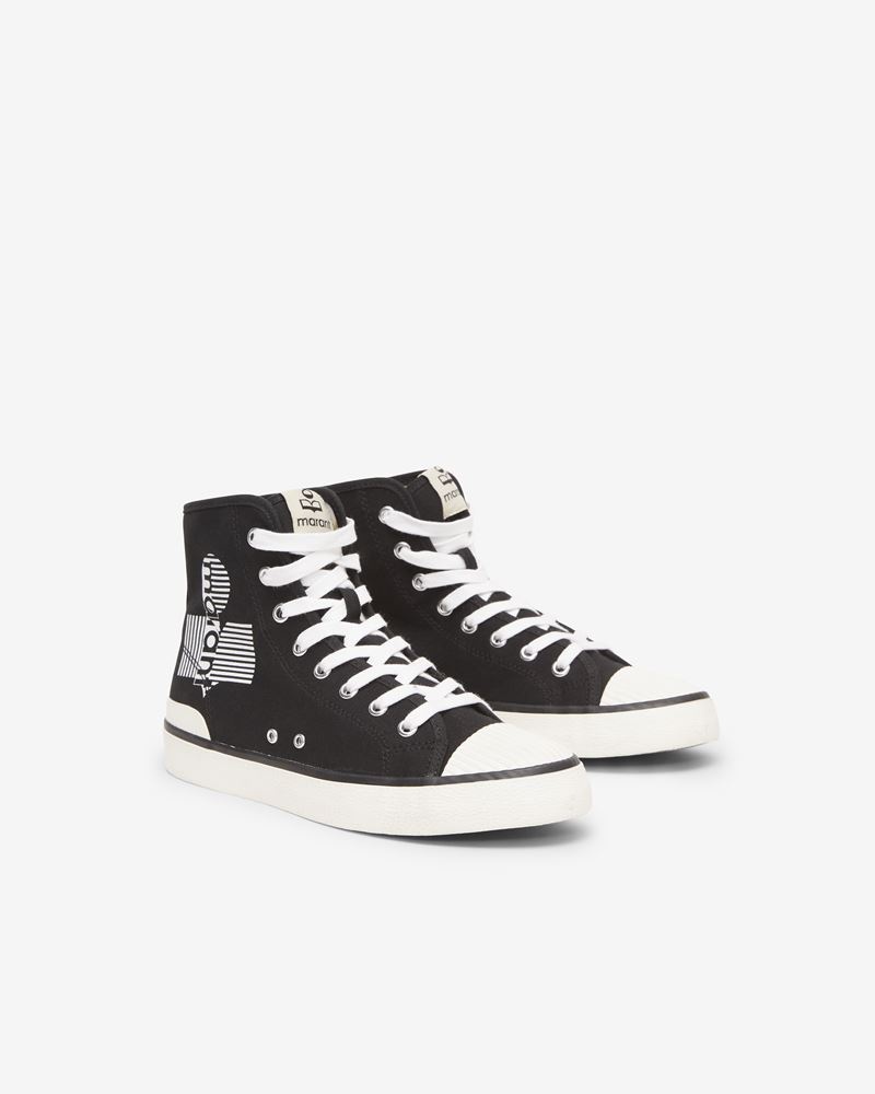 BENKEEN HIGH-TOP CANVAS SNEAKERS - 3