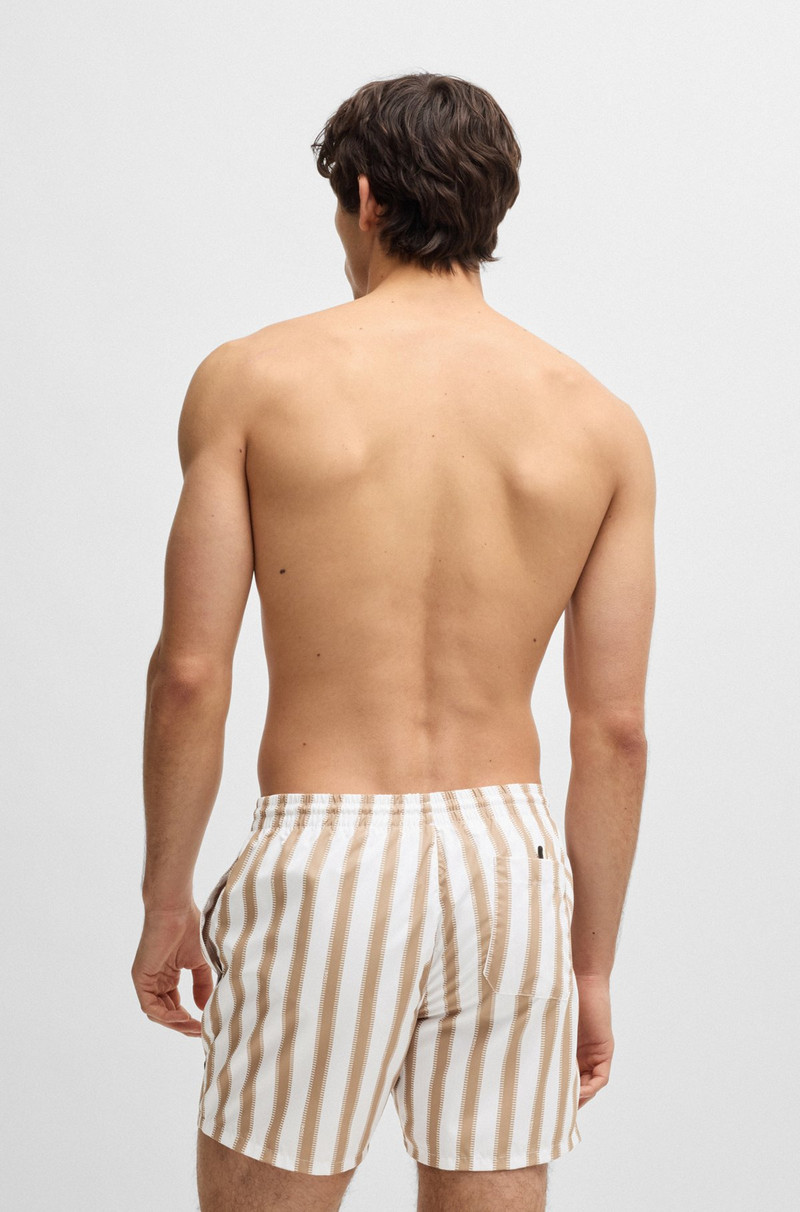 BOSS FULLY LINED SWIM SHORTS WITH SEASONAL PRINT outlook